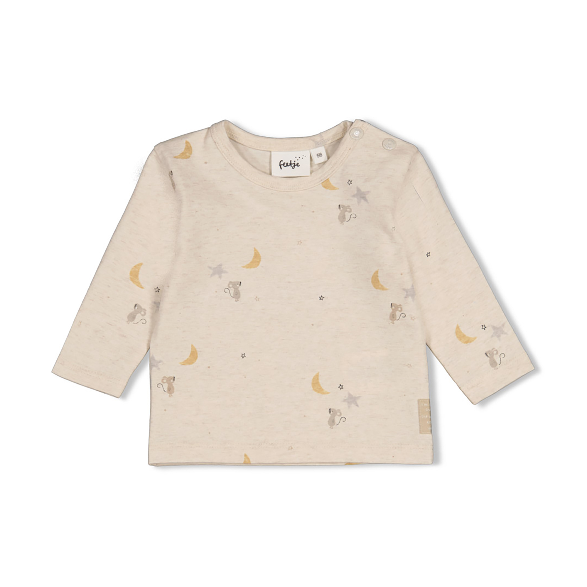 Langarmshirts, FEETJE, Beige – Produktansicht