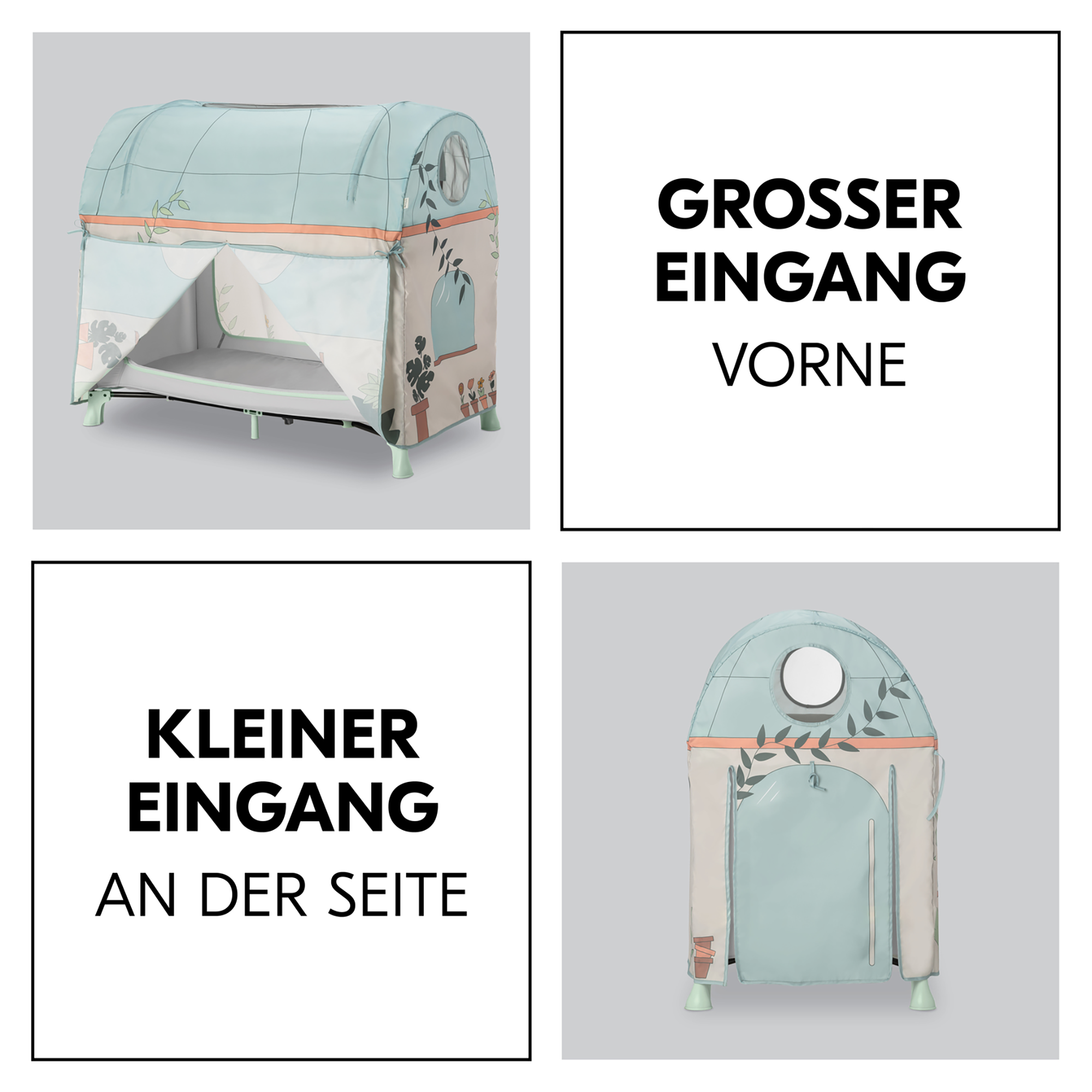 Reisebetten & Zubehör, hauck, Blau – Produktansicht