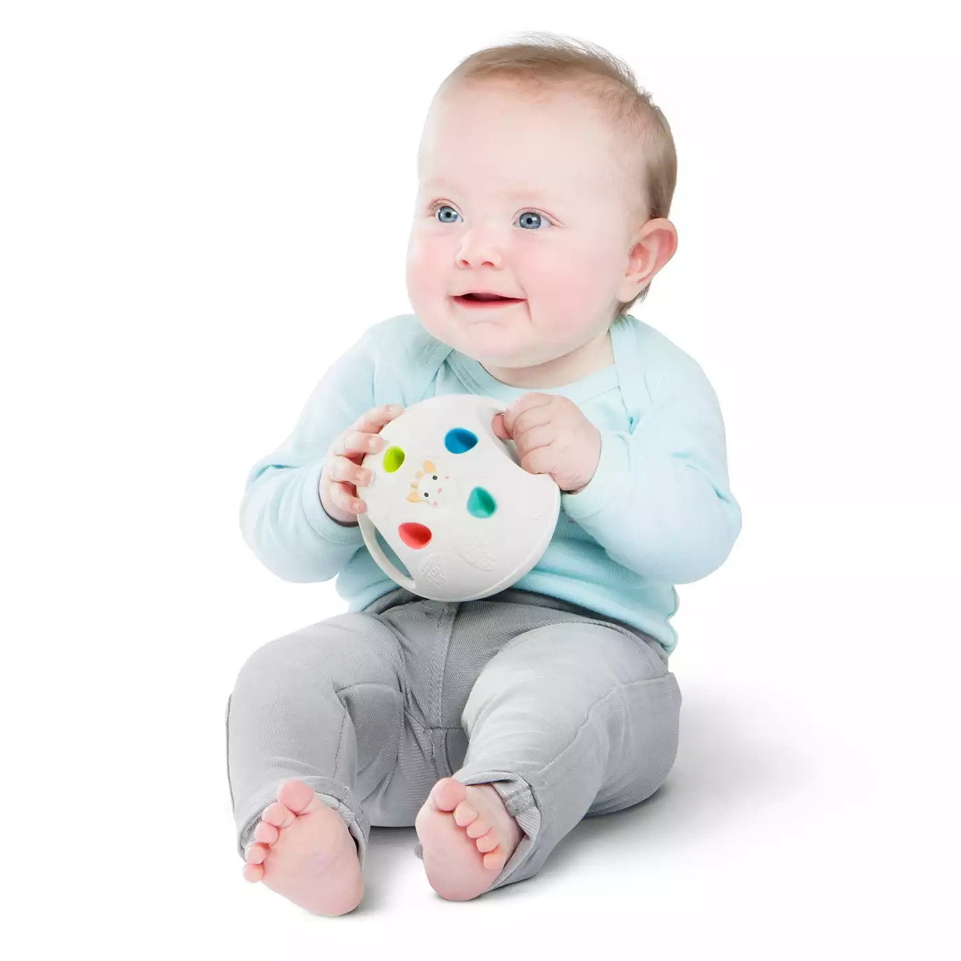 Rasseln & Greiflinge, SOPHIE GIRAFE, Weiß – Besonderheit: fördert Sensorik und Motorik