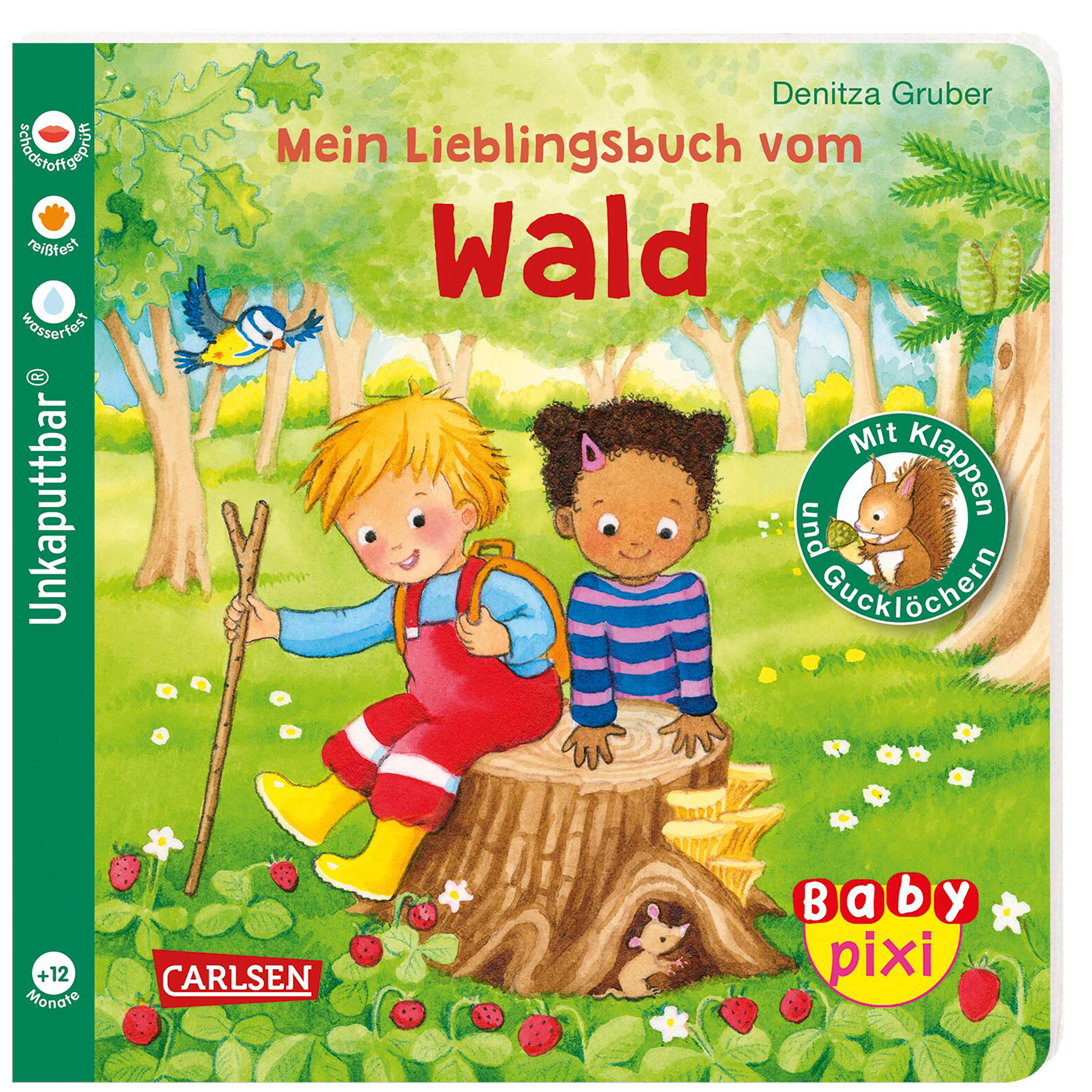 Baby Pixi (unkaputtbar) 129: Mein Lieblingsbuch vom Wald CARLSEN 2000584911905 1