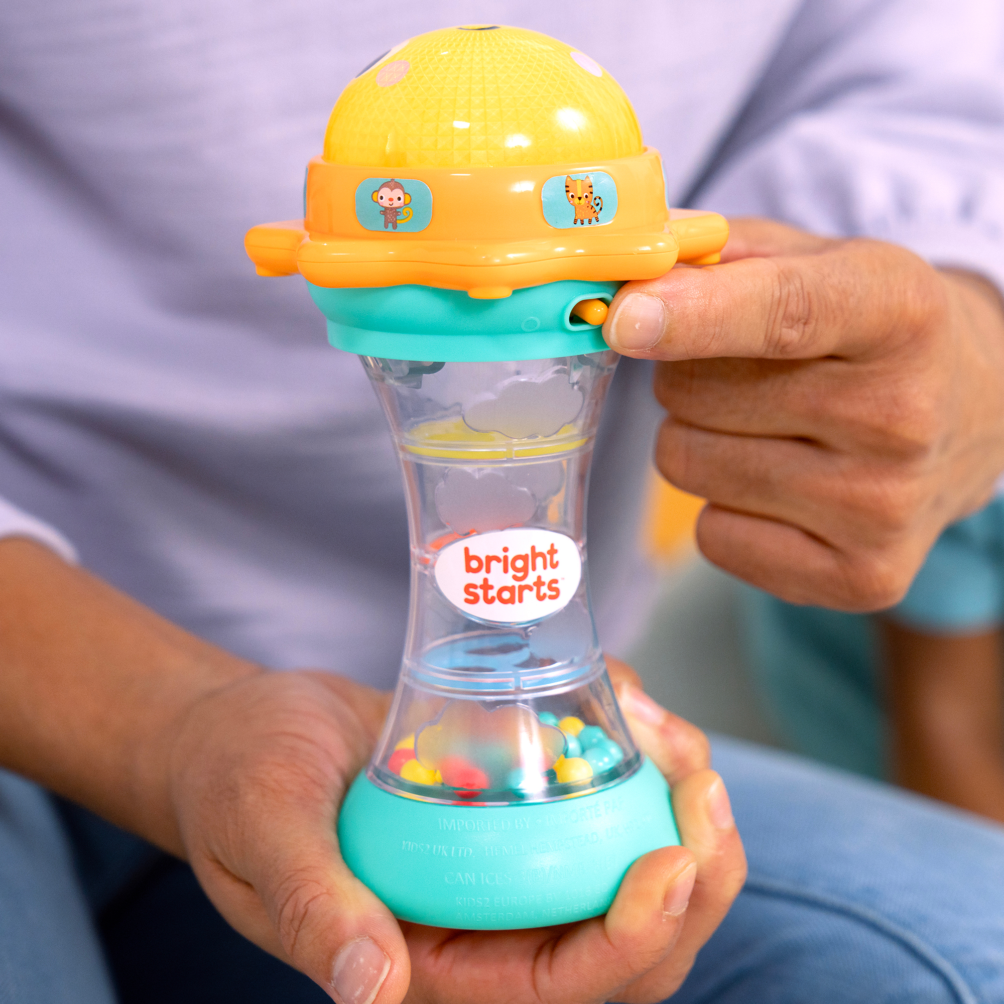 Kinderspielzeug, KIDS II, Blau – Produktansicht
