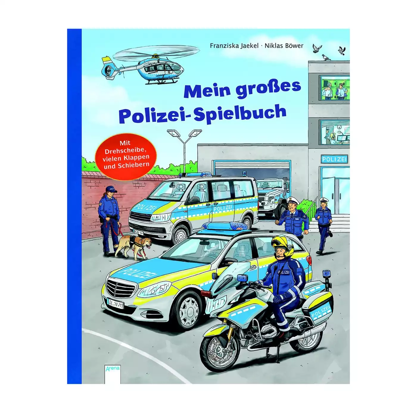 Mein großes Polizei-Spielbuch Arena Mehrfarbig 2000581130705 1