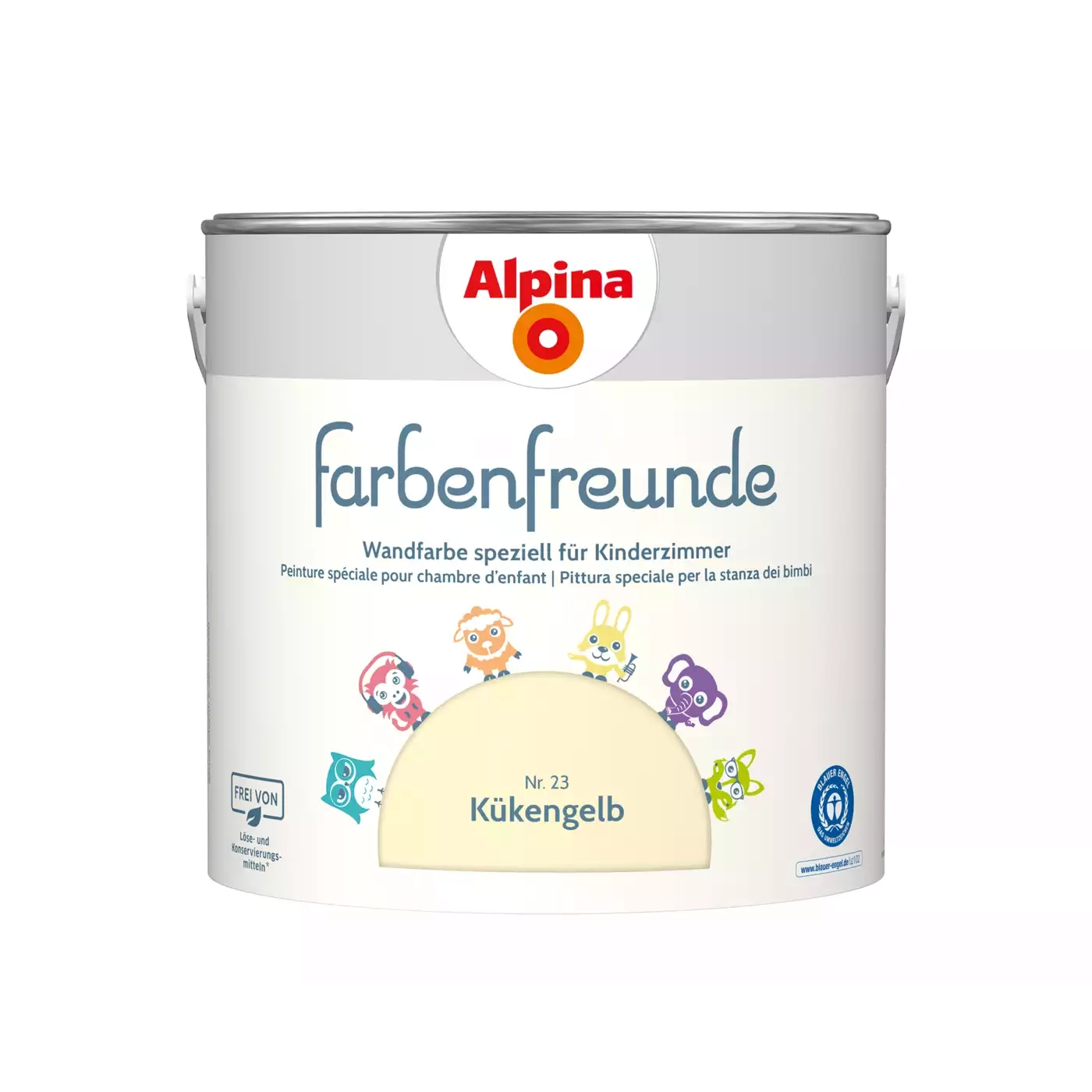 Farbenfreunde Kükengelb Nr. 23 Alpina Gelb 2000579710803 3