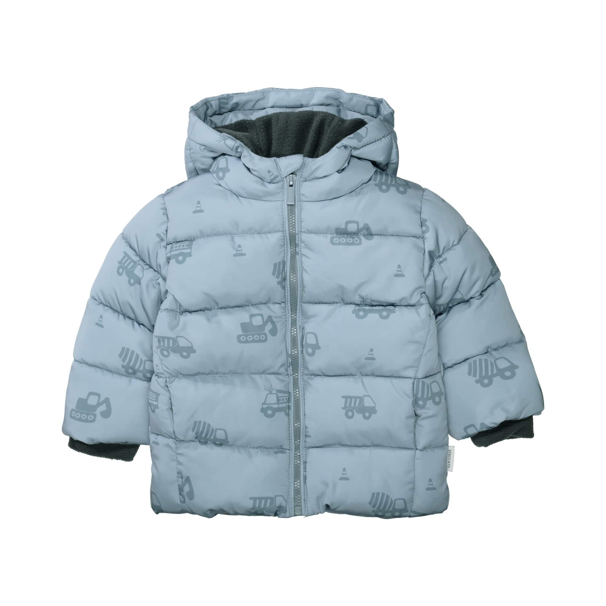 Winterjacken, STACCATO, Blau – Besonderheit: Reißverschluss mit Kinnschutz
