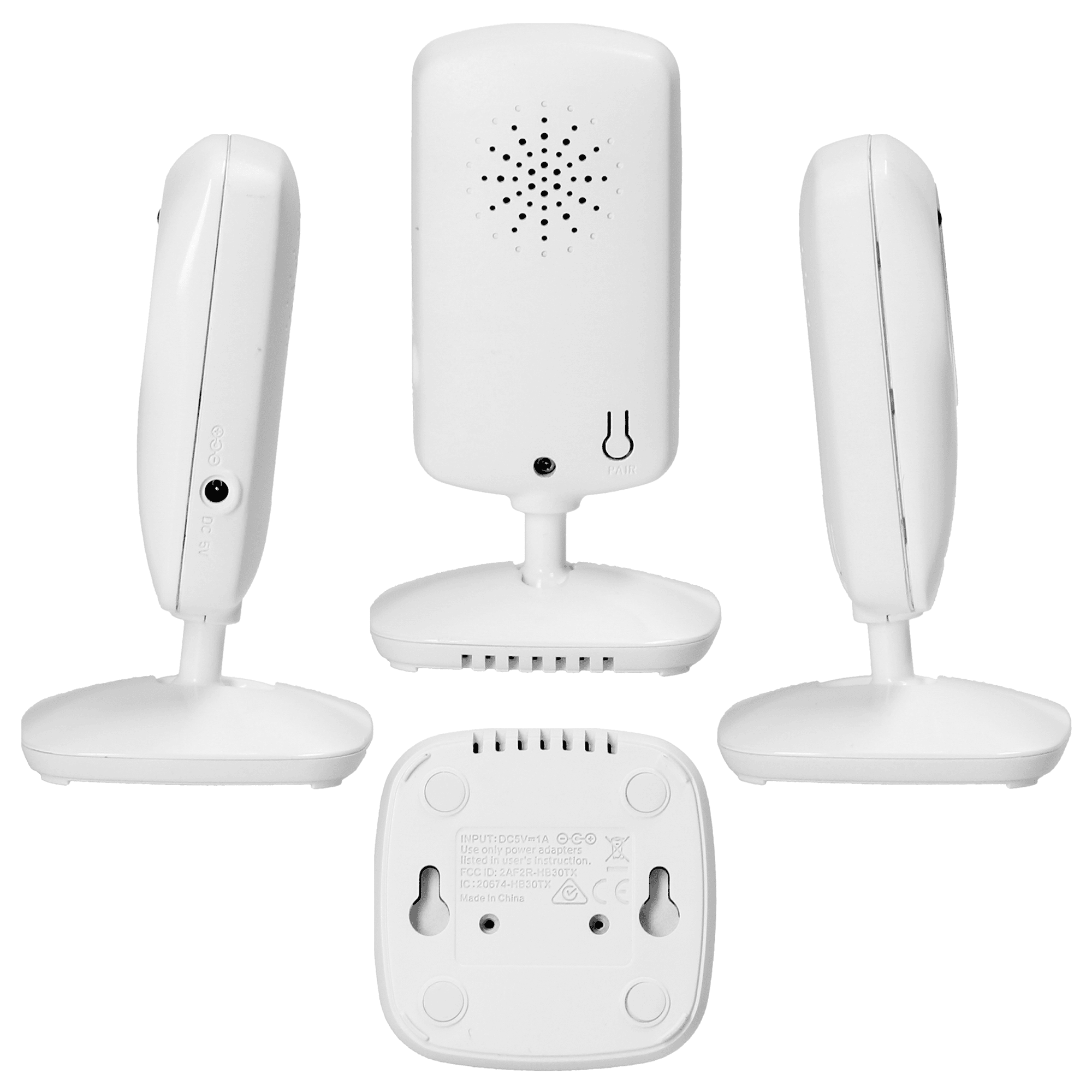 Video Babyphone, Alecto baby, Weiß – Produktansicht