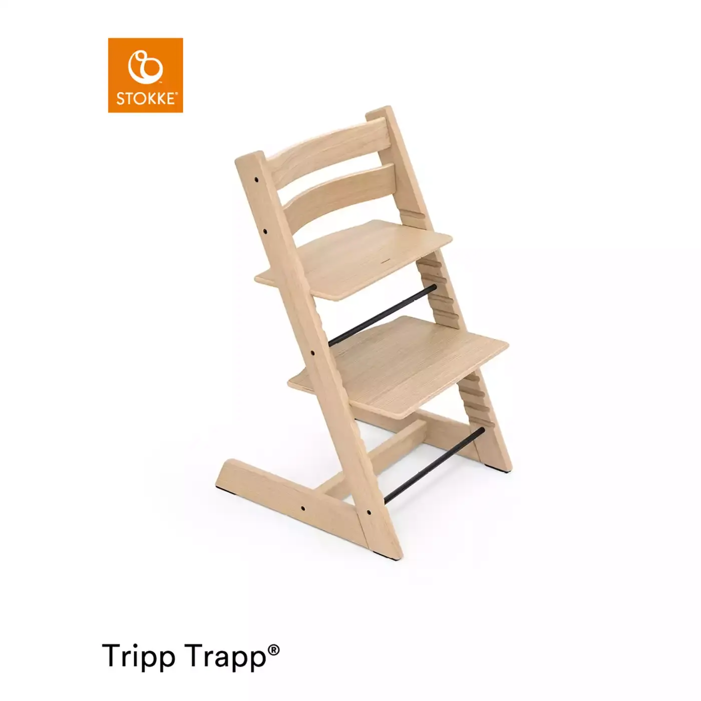 Tripp Trapp® Oak Natural STOKKE Braun 2000572129107 3