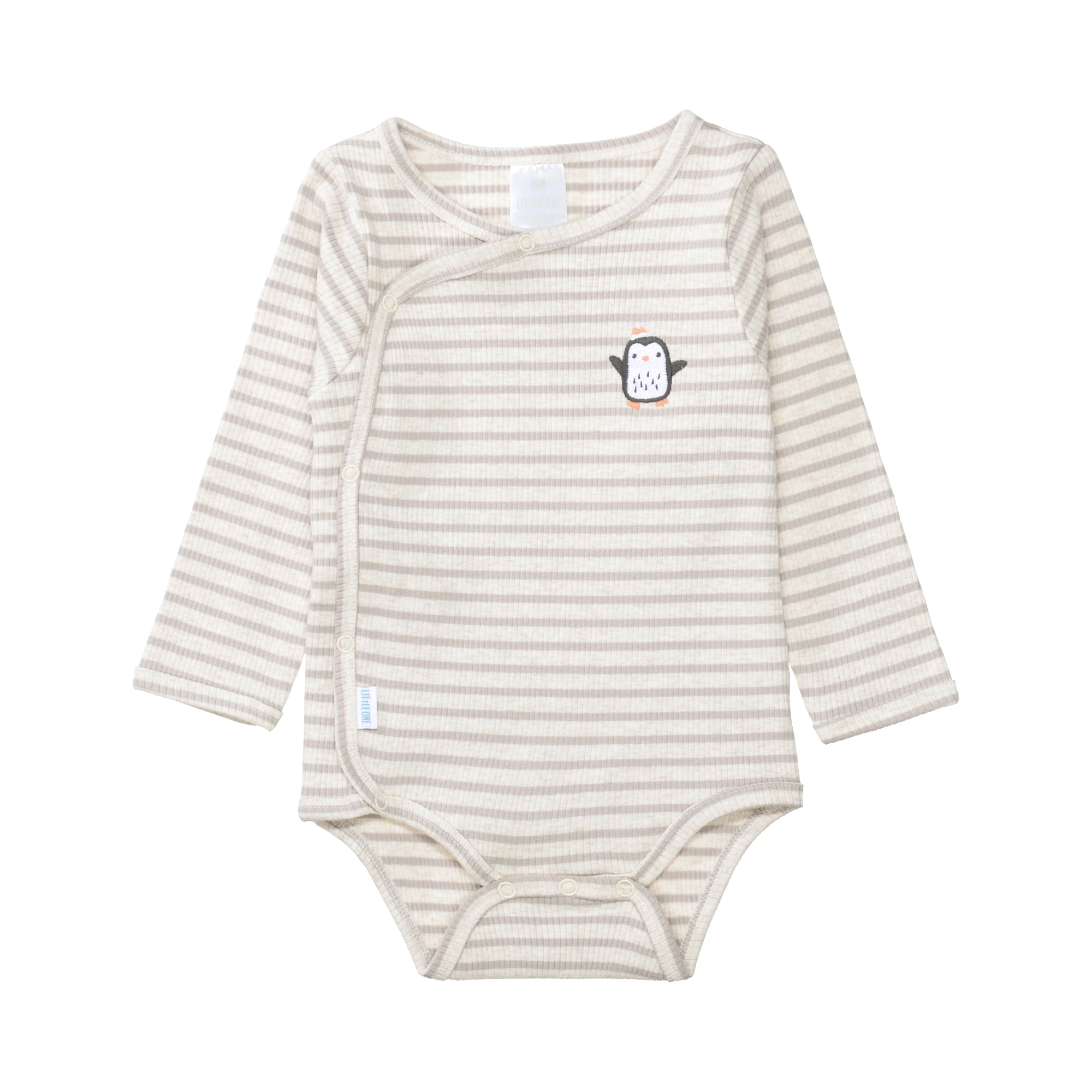 Wickelbodys, LITTLE ONE, Beige – Besonderheit: aus 95% Bio-Baumwolle