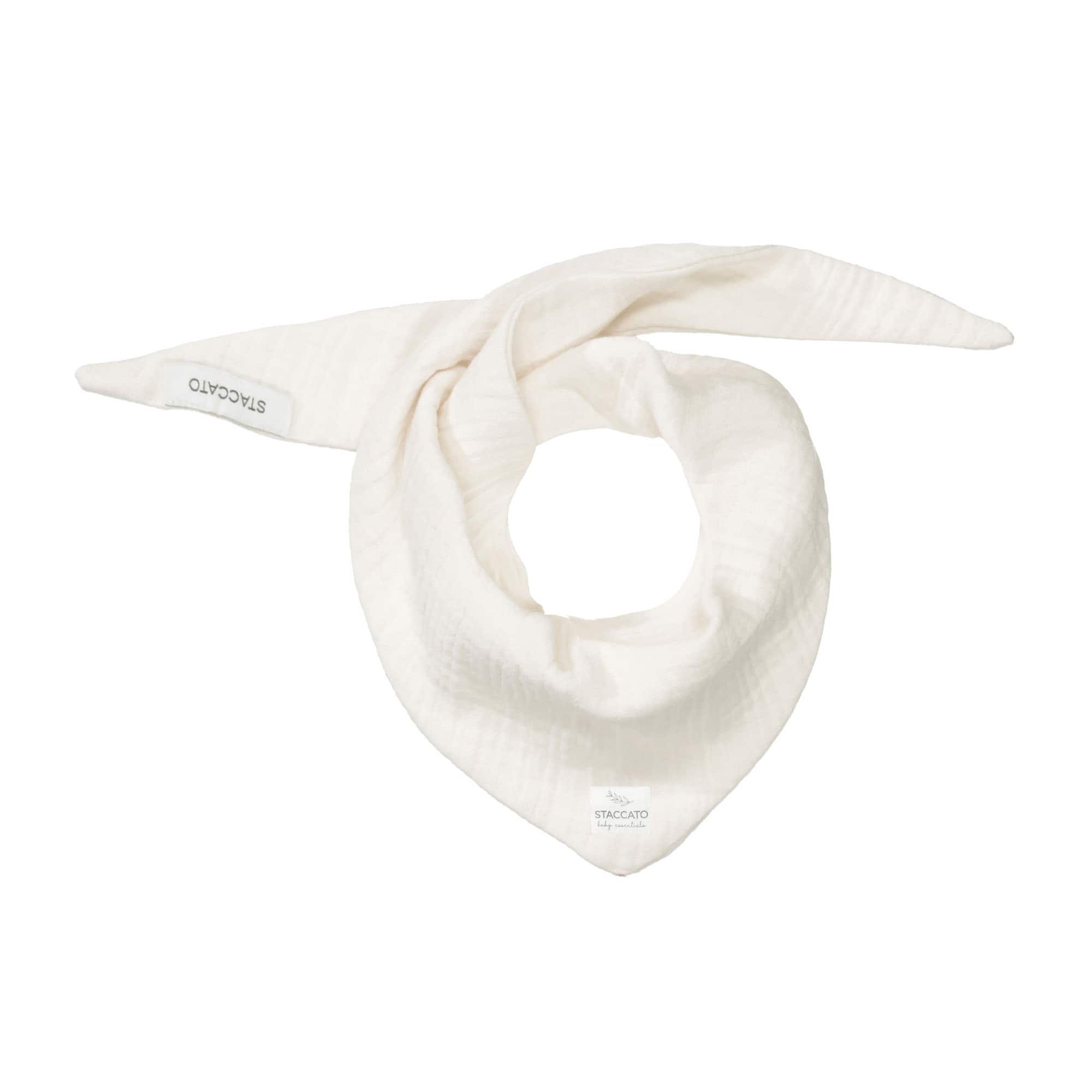 Dreieckstücher & Halstücher, STACCATO, Weiß – Besonderheit: aus 100% Baumwolle