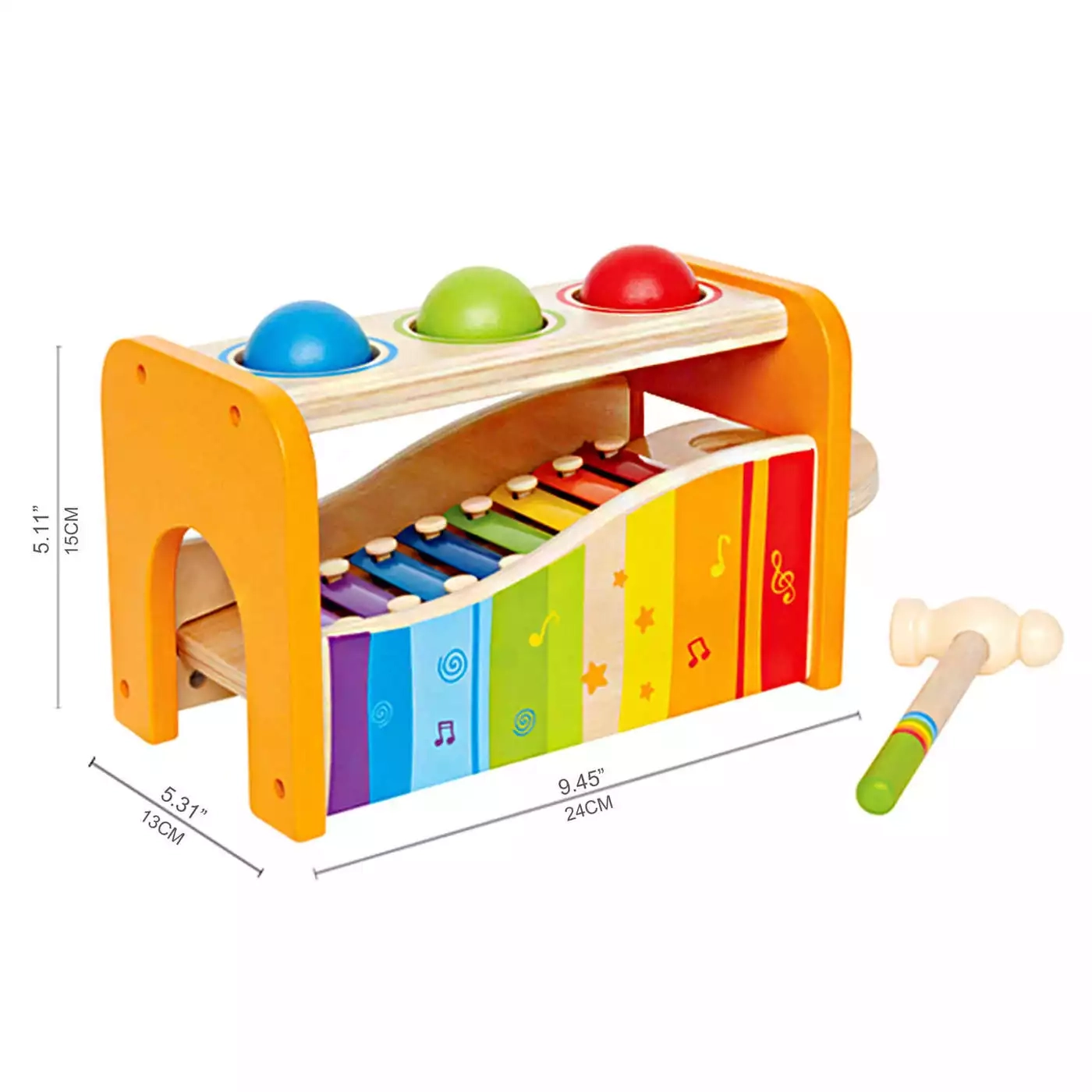 Musikinstrumente, Hape, Mehrfarbig – Produktansicht