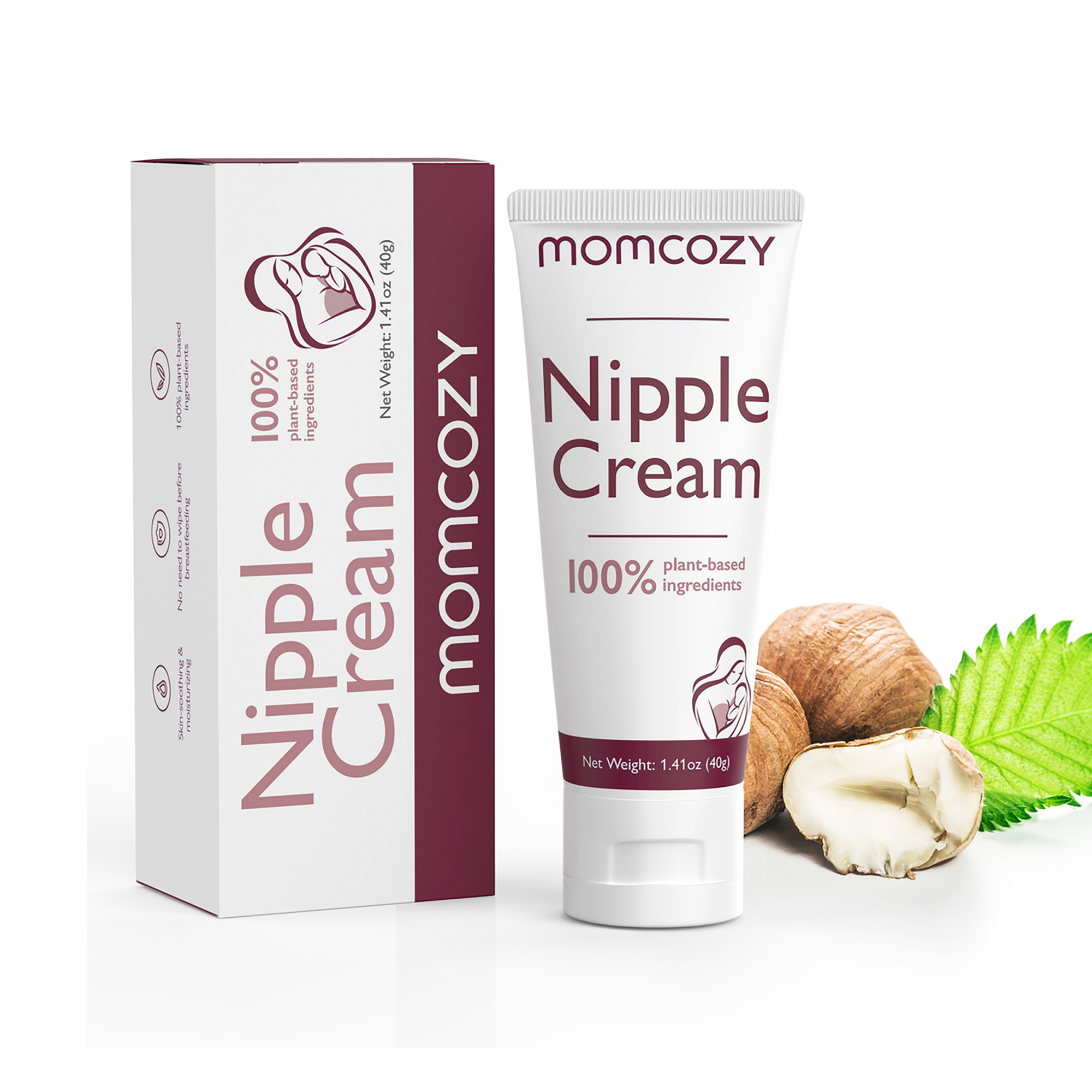 momcozy, Transparent – Besonderheit: besteht zu 100% aus natürlichen Inhaltsstoffen