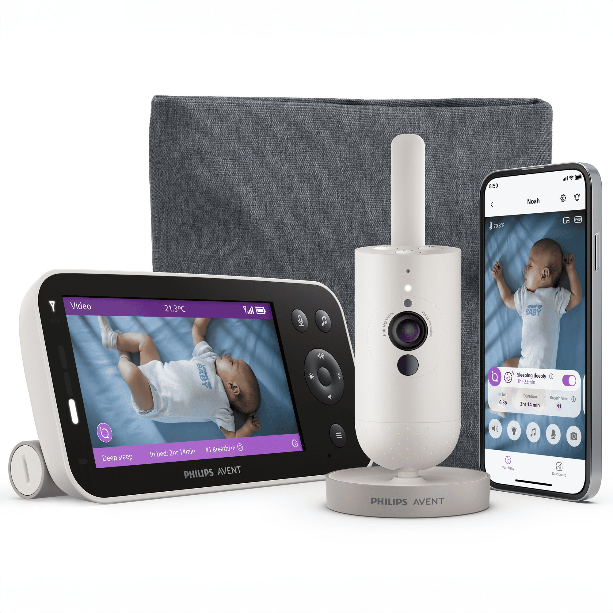 Premium Connected Videophone SCD971/26 PHILIPS AVENT Weiß 2000588367401 1