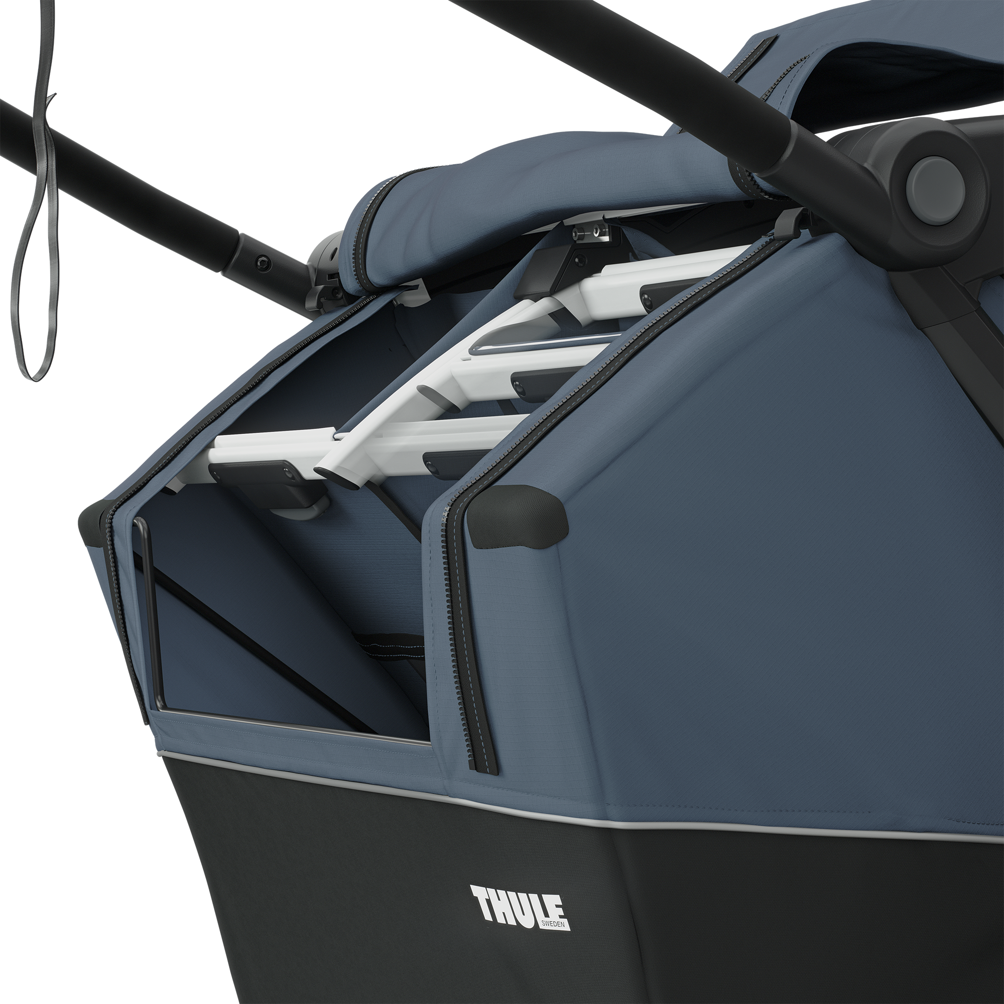 Fahrradanhänger, THULE, Grau – Produktansicht