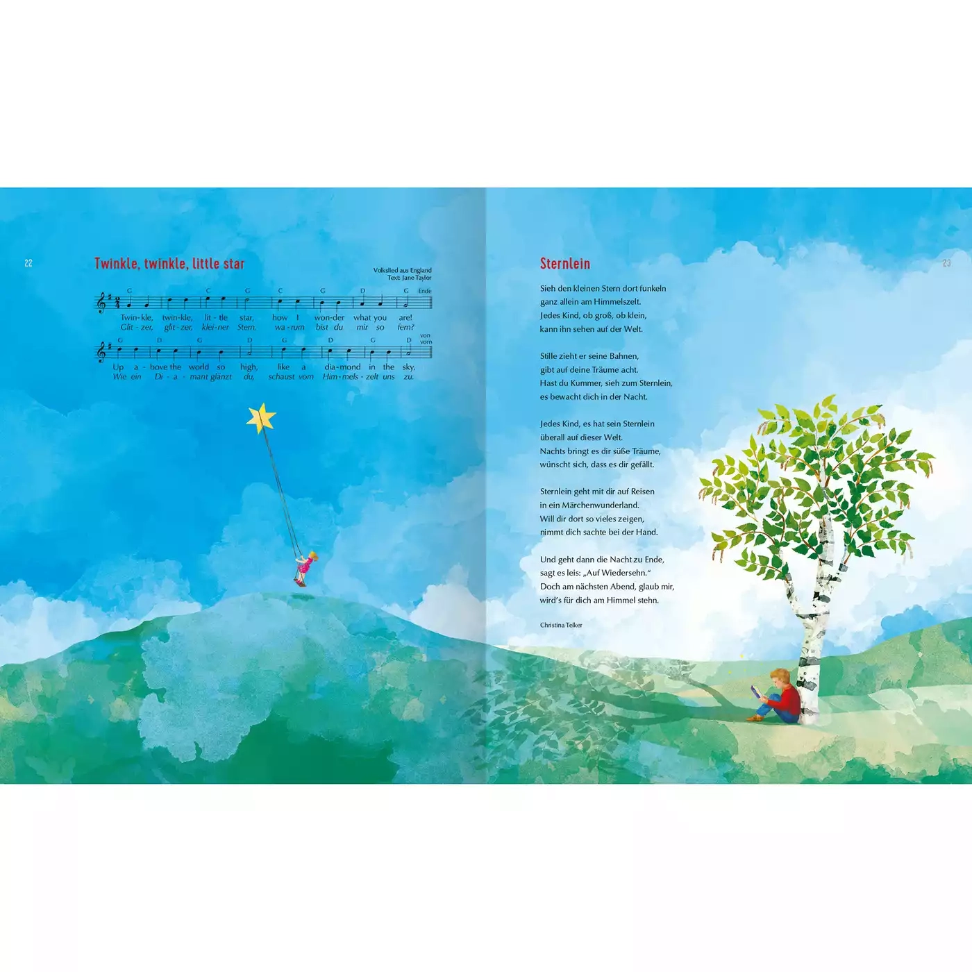 Kinderbücher, arsEdition, Blau – Produktansicht