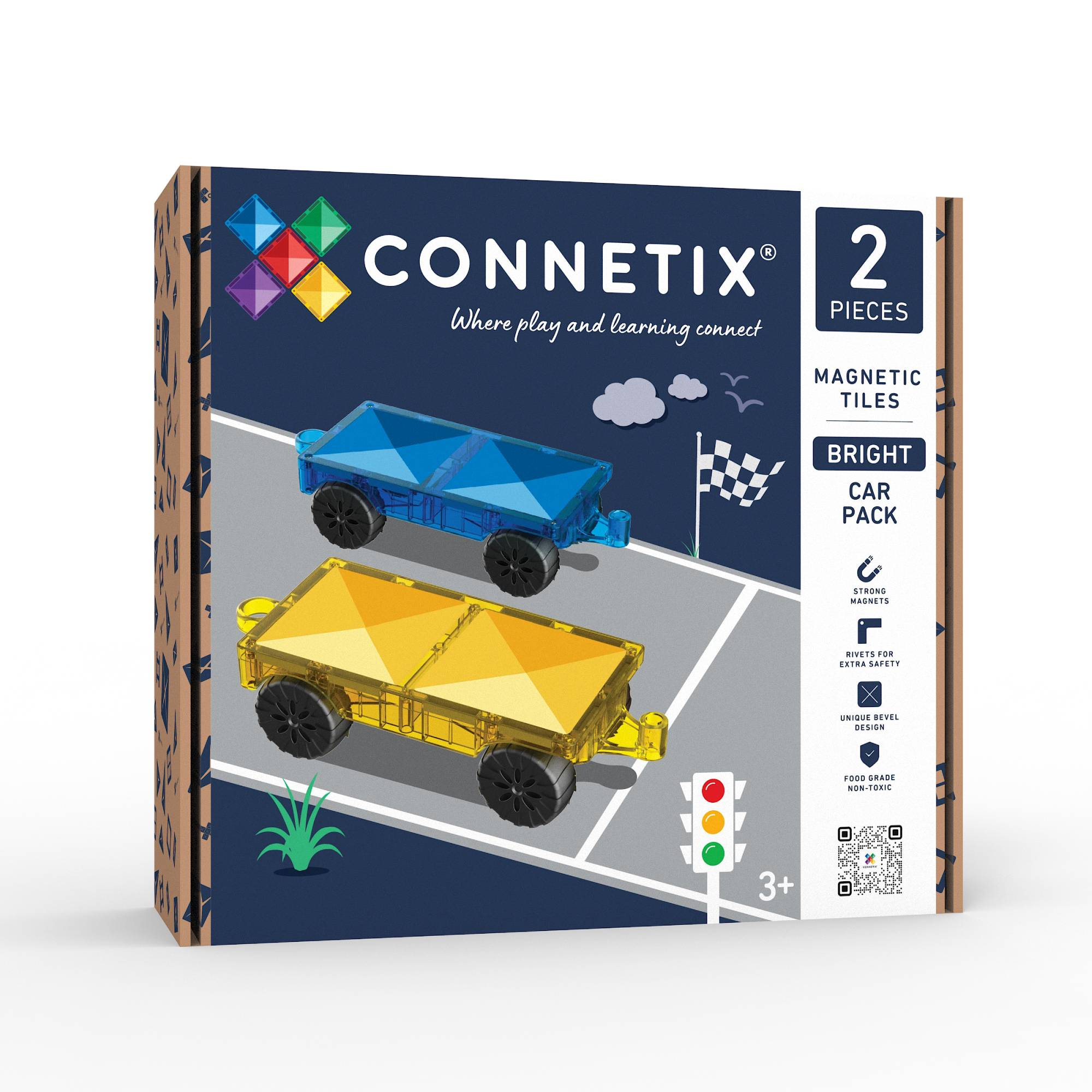 Bausteine, Connetix, Blau – Produktansicht