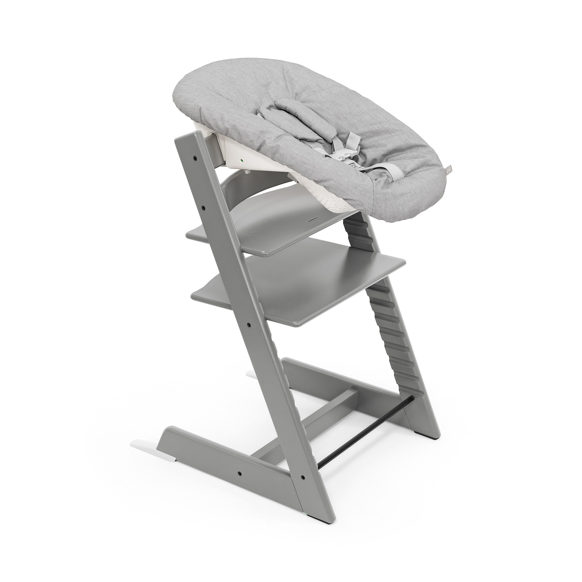 Treppenhochstühle, STOKKE, Grau – Produktansicht