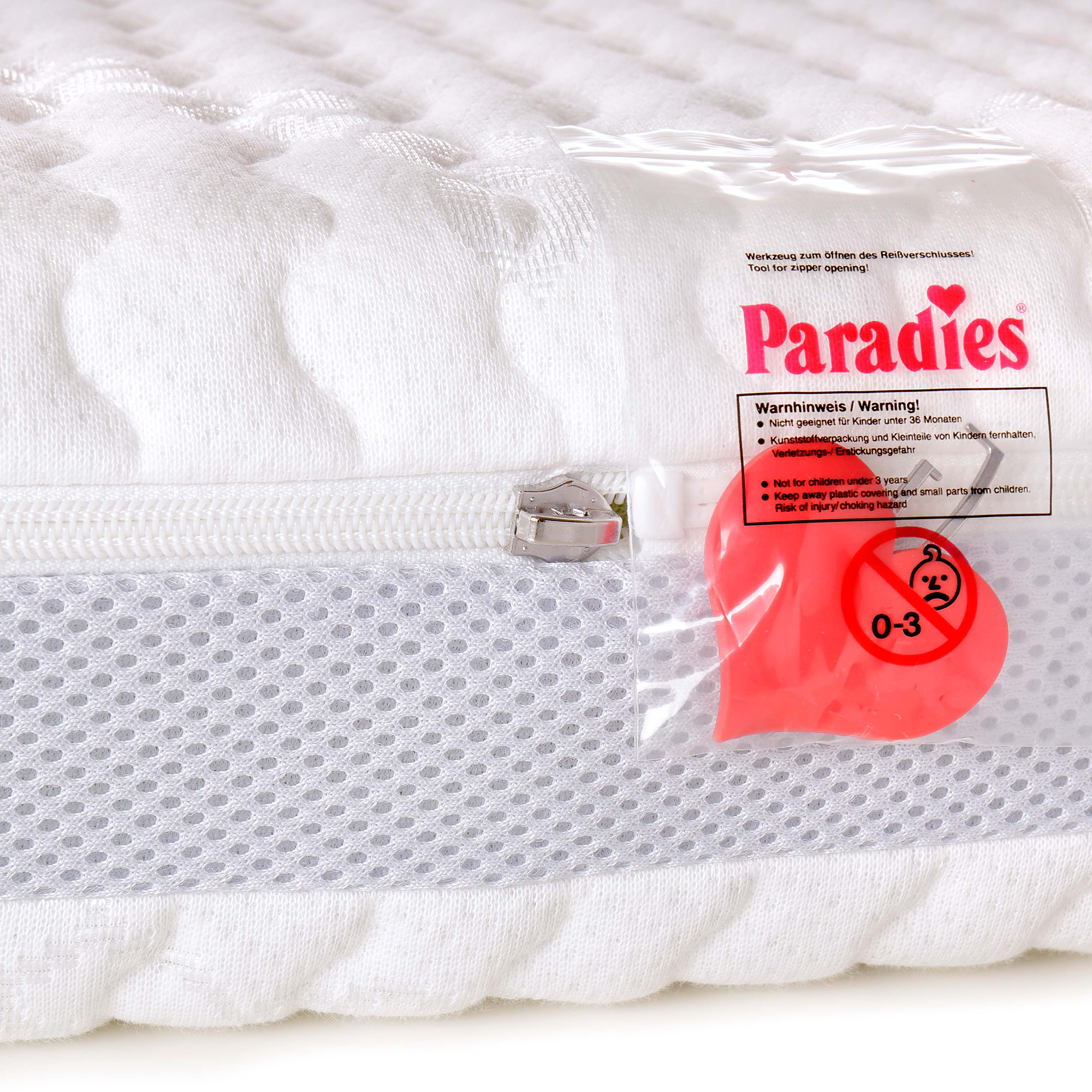 Matratzen 70 x 140 cm, Paradies, Weiß – Produktansicht