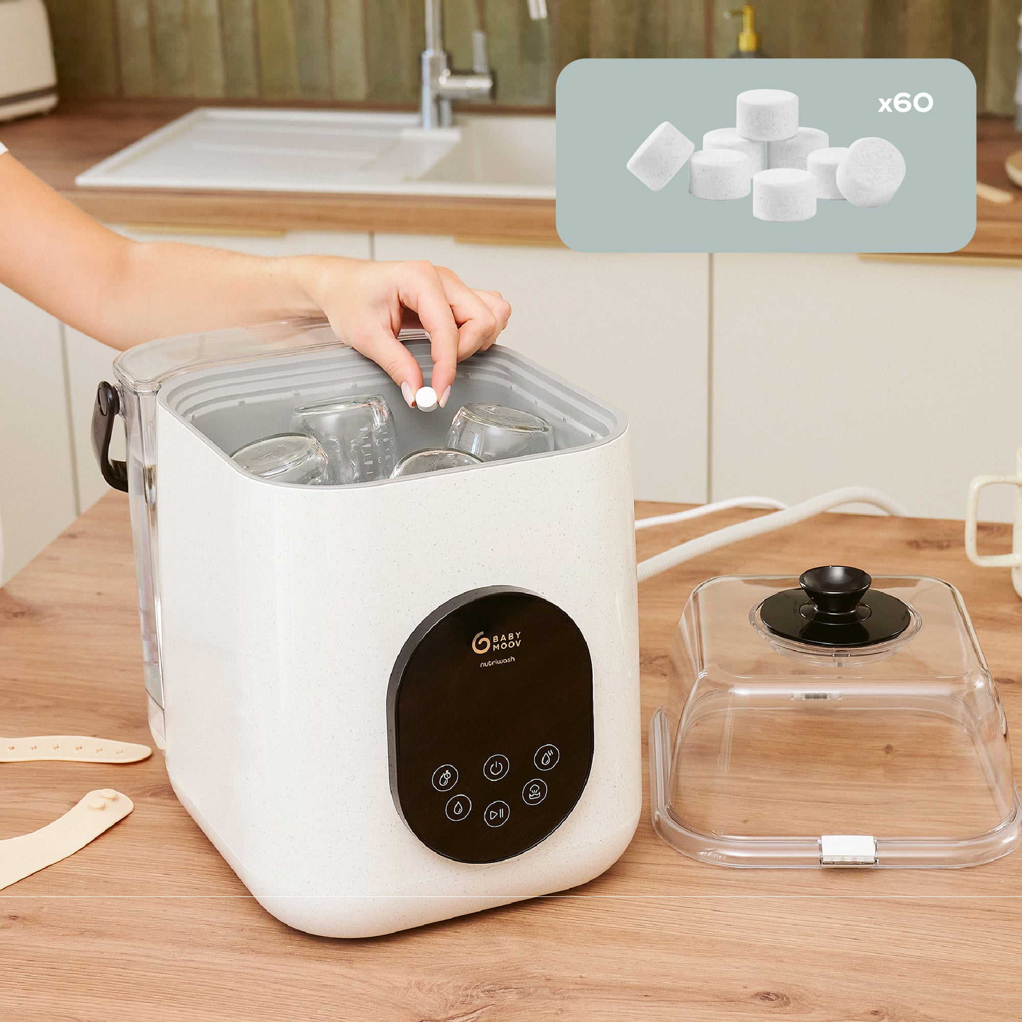 Vaporisatoren, babymoov, Weiß – Produktansicht