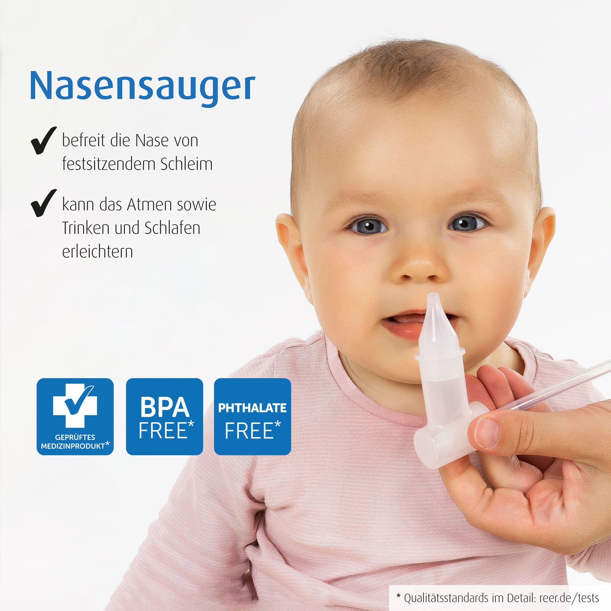 Nasensauger, reer, Transparent – Besonderheit: medizinisch geprüft