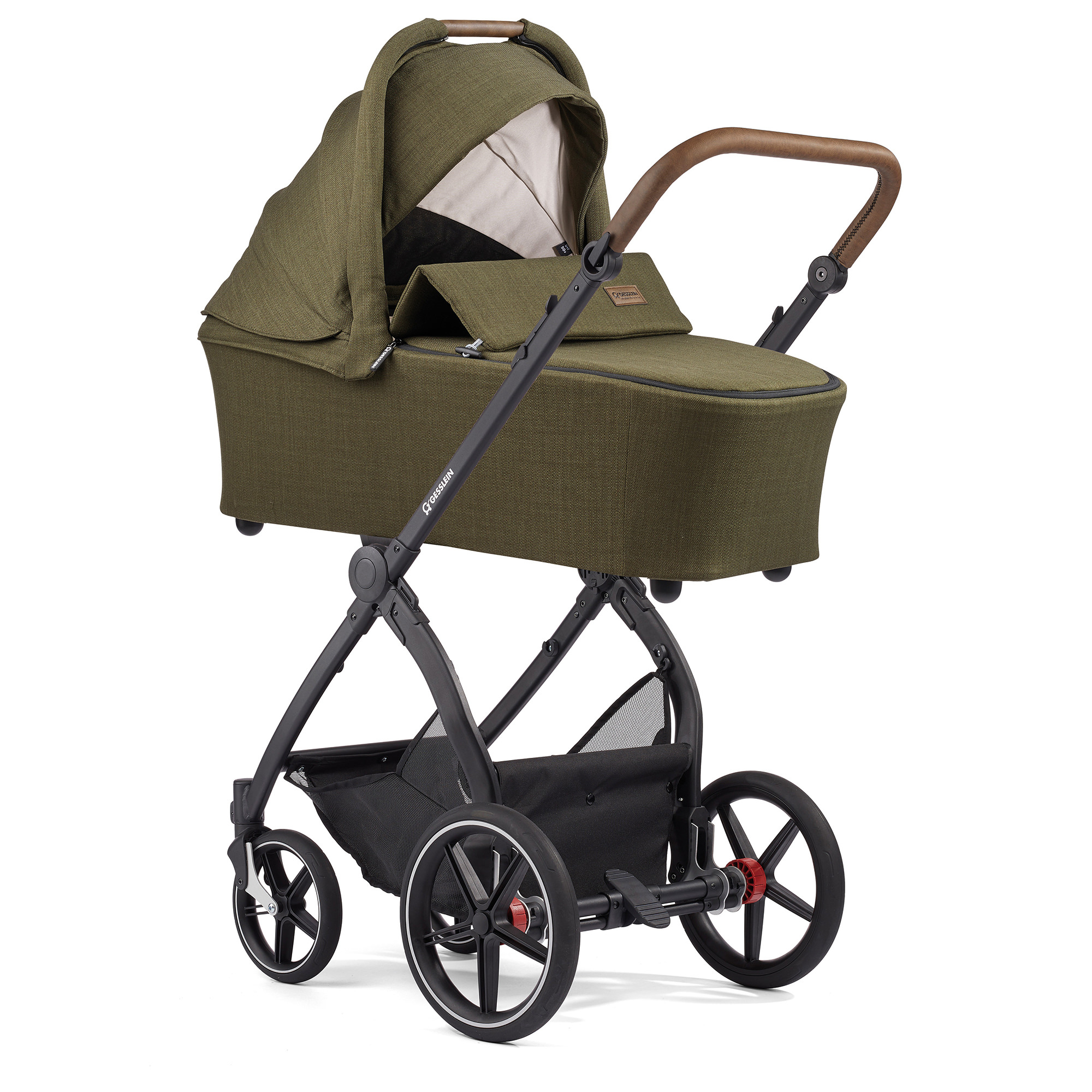 Kombi-Kinderwagen, GESSLEIN, Grün – Produktansicht