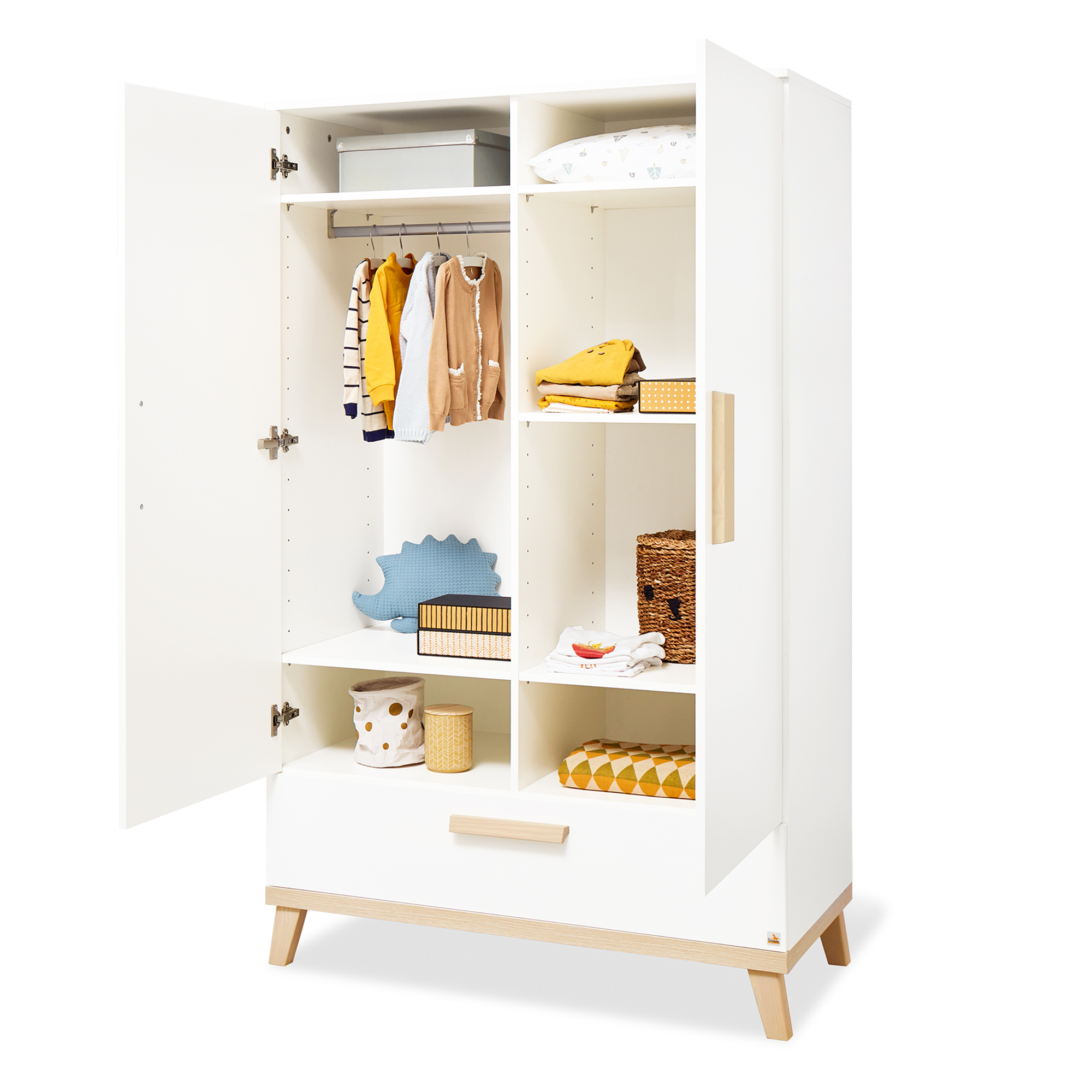 Babyzimmer Sets, Pinolino, Weiß – Produktansicht