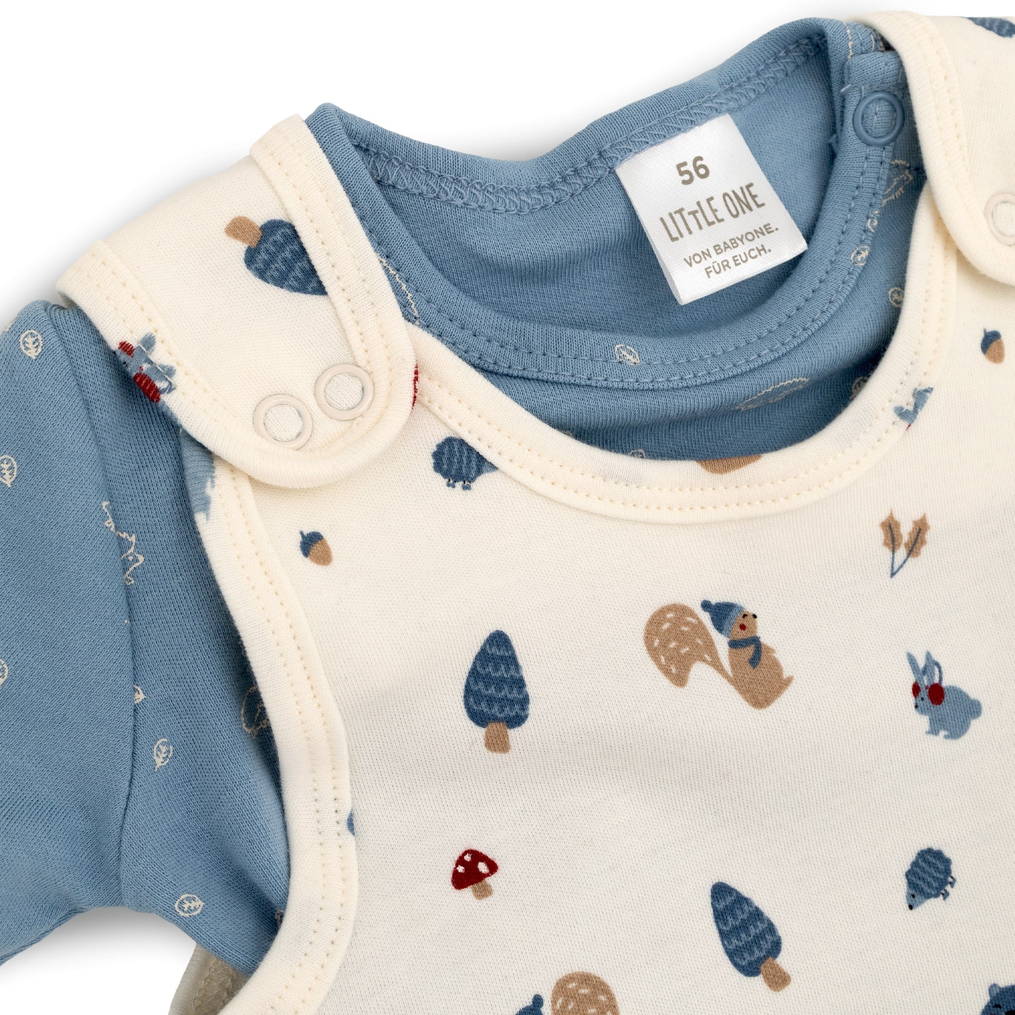 Strampler, LITTLE ONE, Weiß – Produktansicht