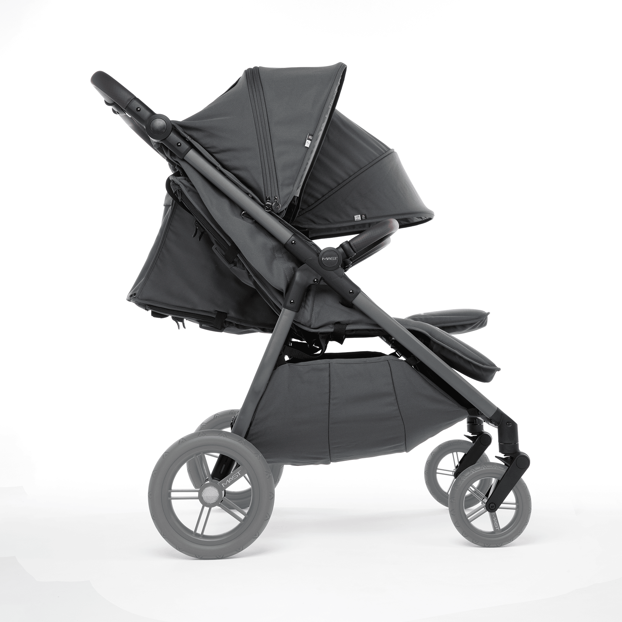 Kombi-Kinderwagen, MAST, Grün – Produktansicht