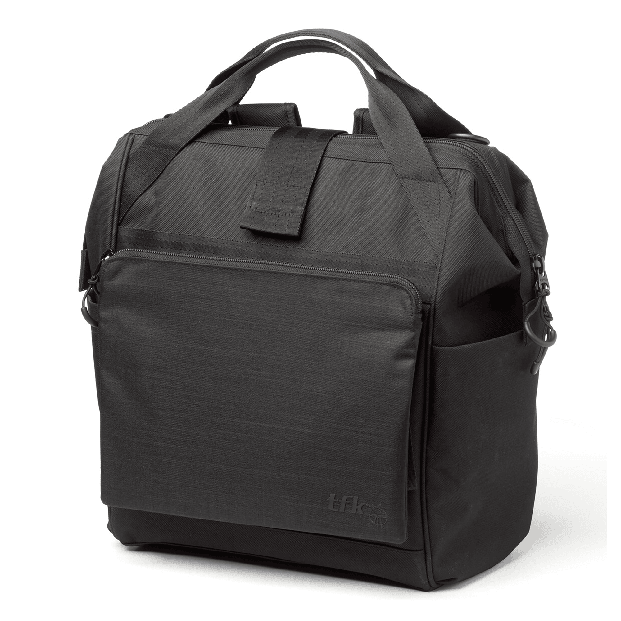 Produkte, TFK, Schwarz – Besonderheit: vielseitige Wickeltasche zur Befestigung am Kinderwagen