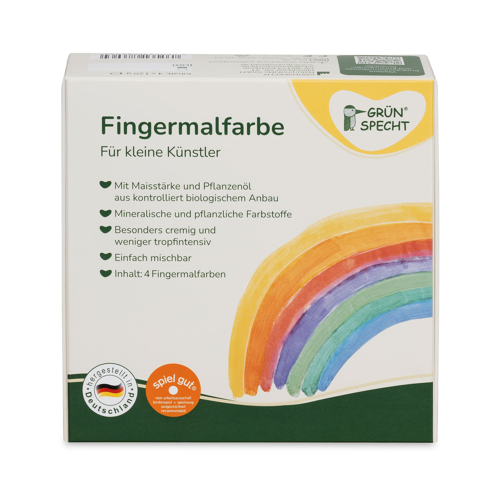 Malen & Kneten, GRÜNSPECHT, Mehrfarbig – Produktansicht