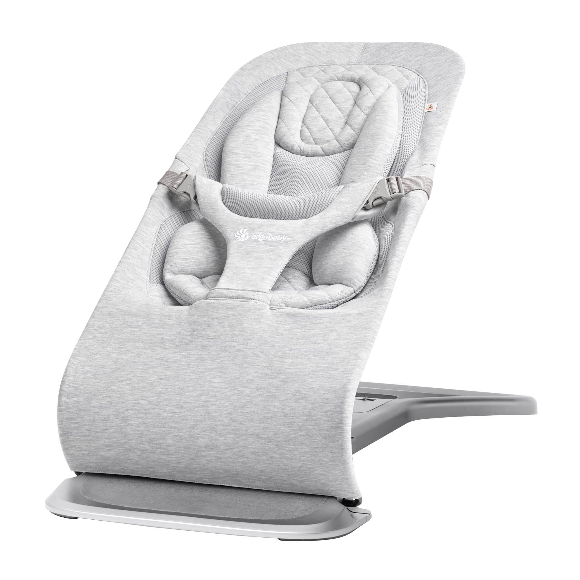 Wippen, ERGObaby, Grau – Besonderheit: Branchenführende ergonomische Unterstützung von Kopf bis Hüfte