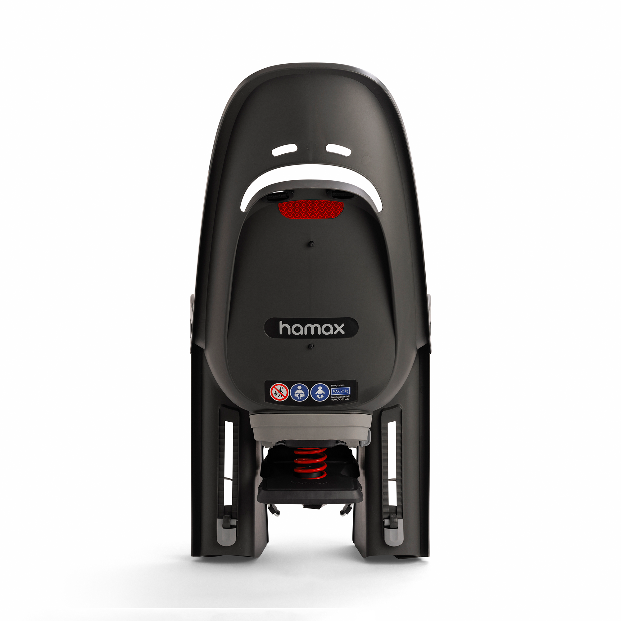 Fahrradsitze, hamax, Schwarz – Produktansicht