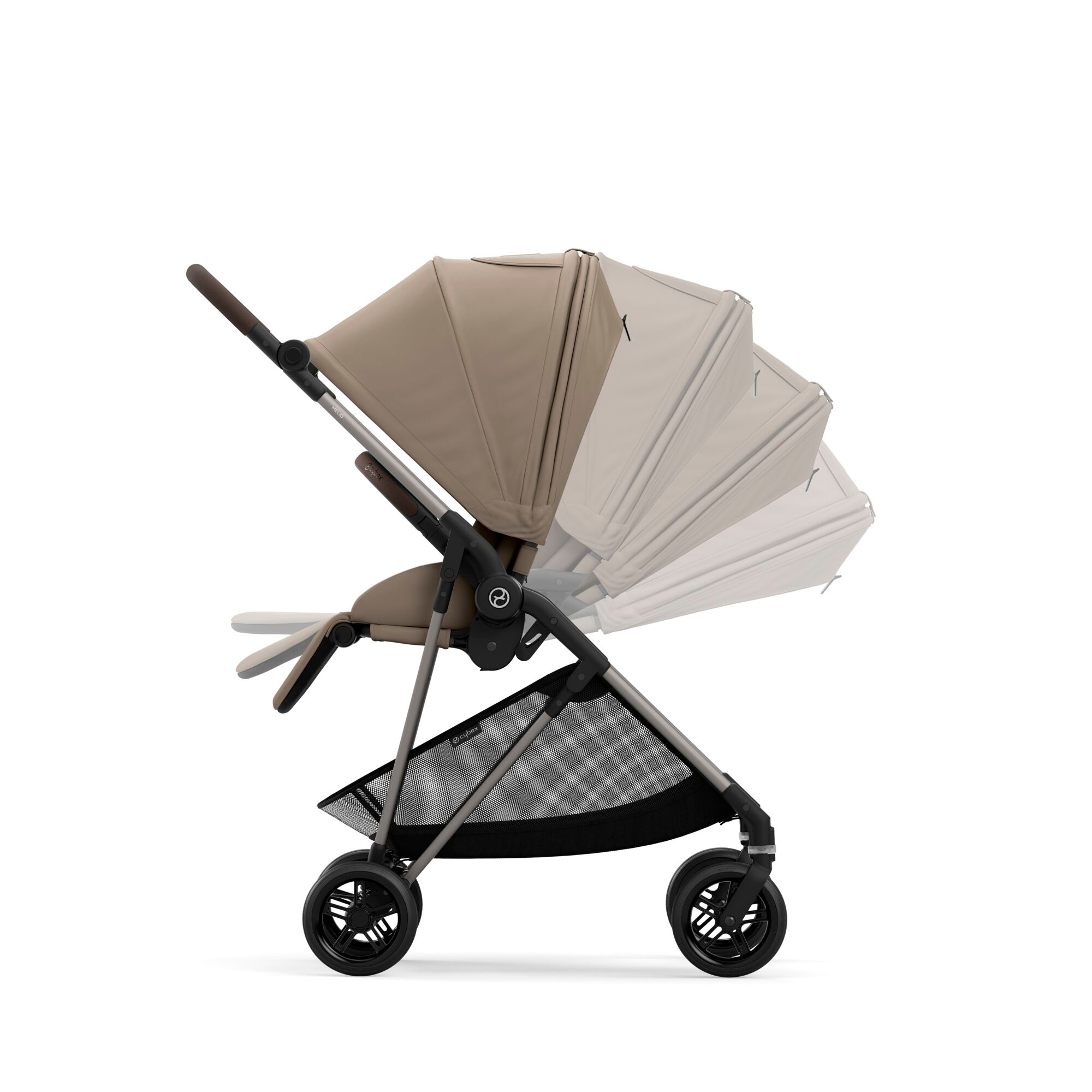 Kombi-Kinderwagen, cybex, Beige – Produktansicht