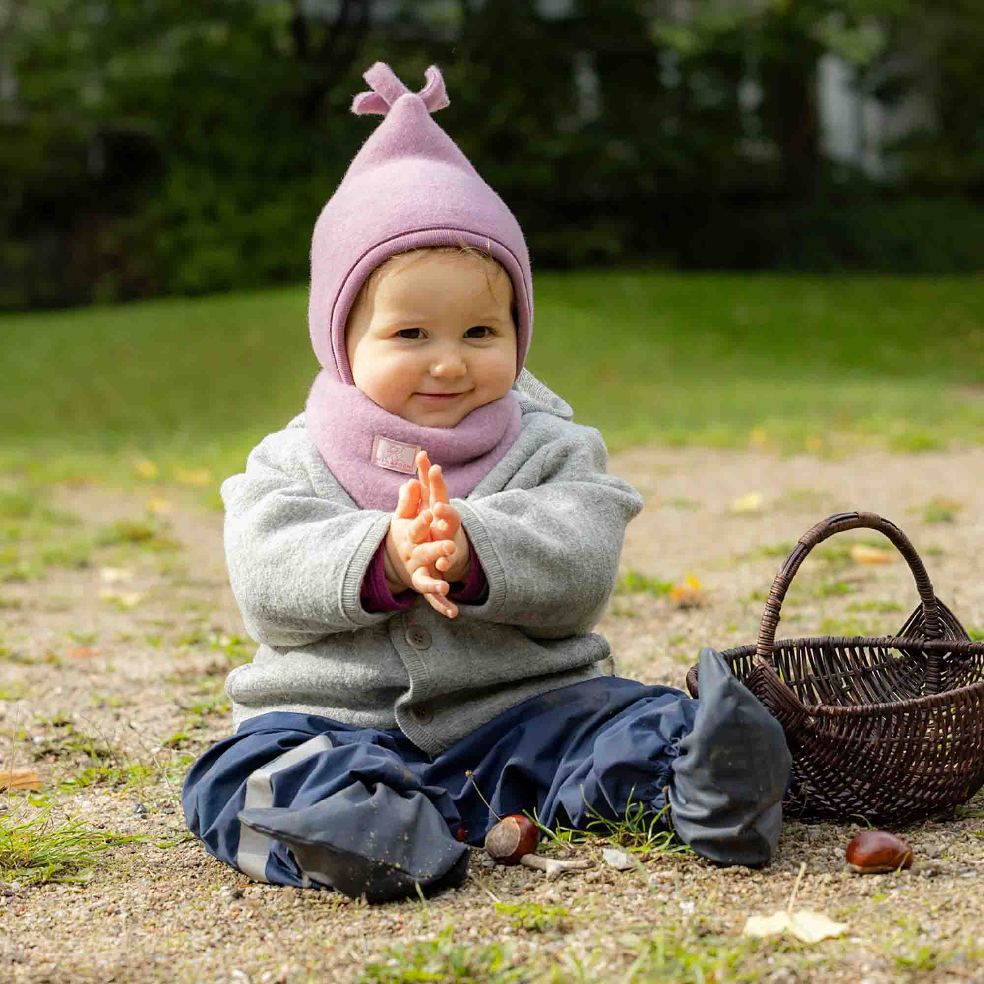 Wollfleece Mützen, PICKAPOOH, Pink – Produktansicht
