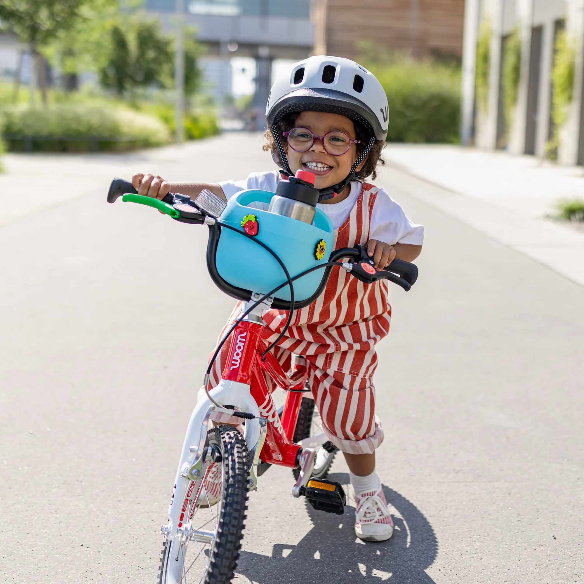 Kinderfahrzeuge, Woom, Gelb – Besonderheit: Set aus 4 Ansteckern