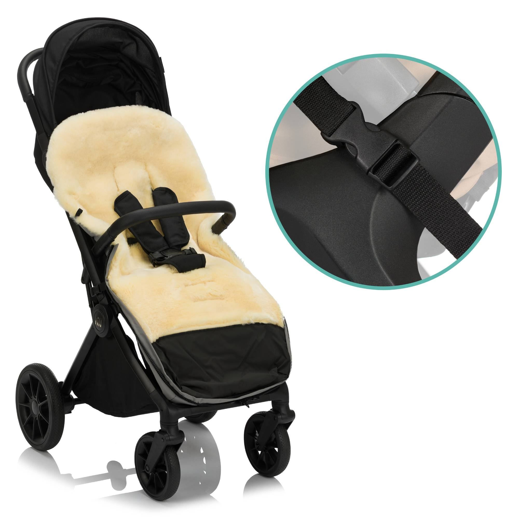 Fußsäcke & Decken, LITTLE ONE, Grau – Produktansicht