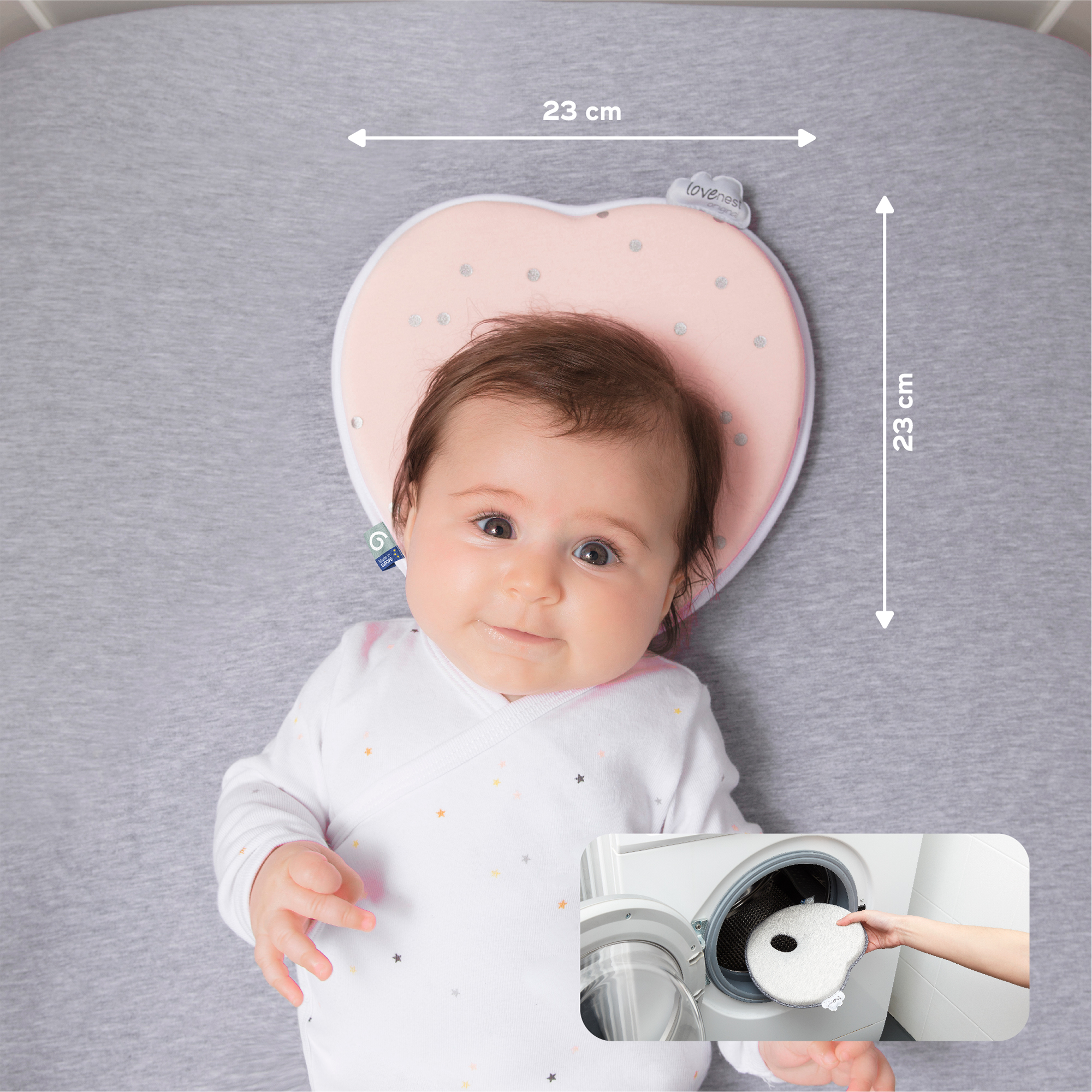 Bettdecken & Kissen, babymoov, Pink – Produktansicht