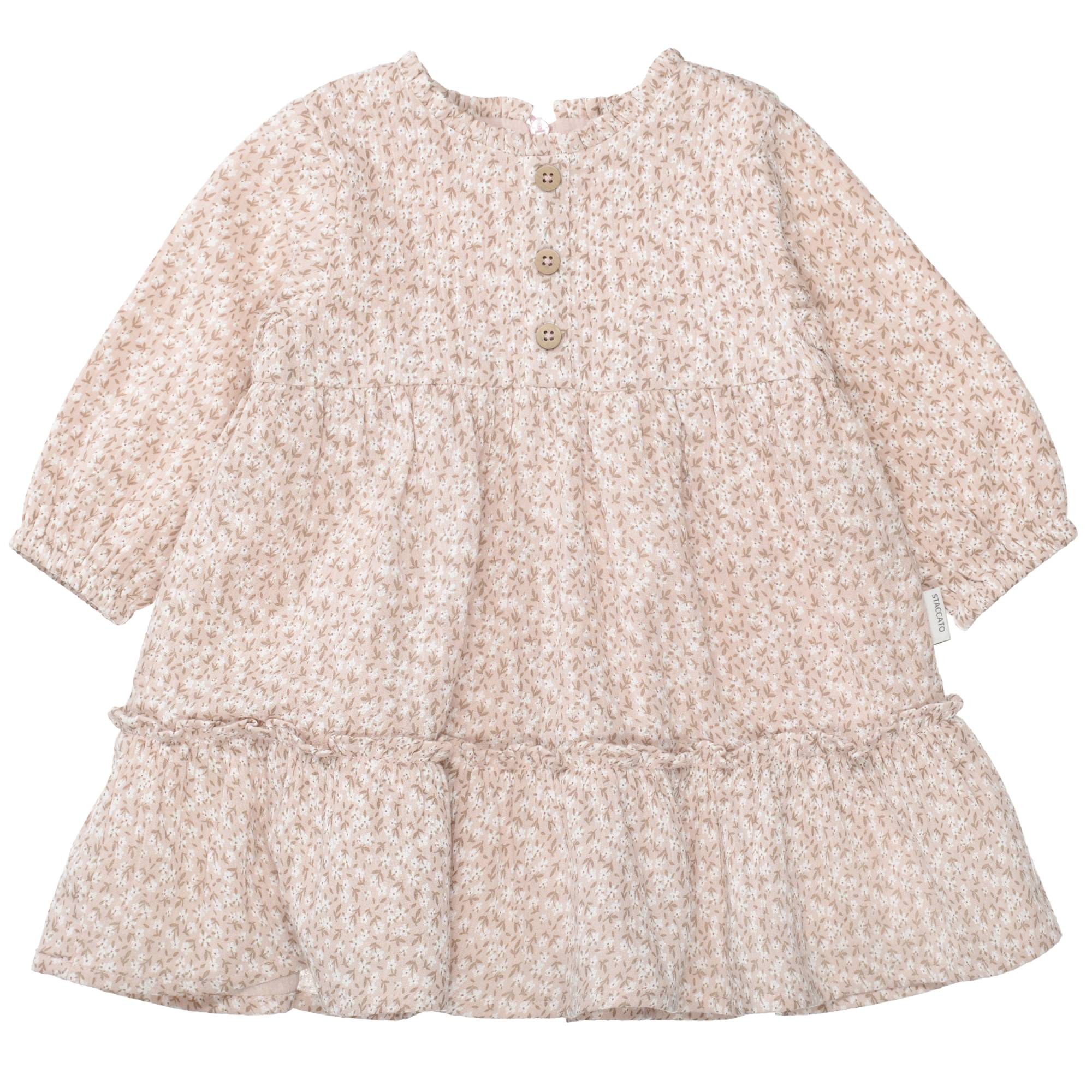 Kleider, STACCATO, Pink – Besonderheit: aus 100% Baumwolle