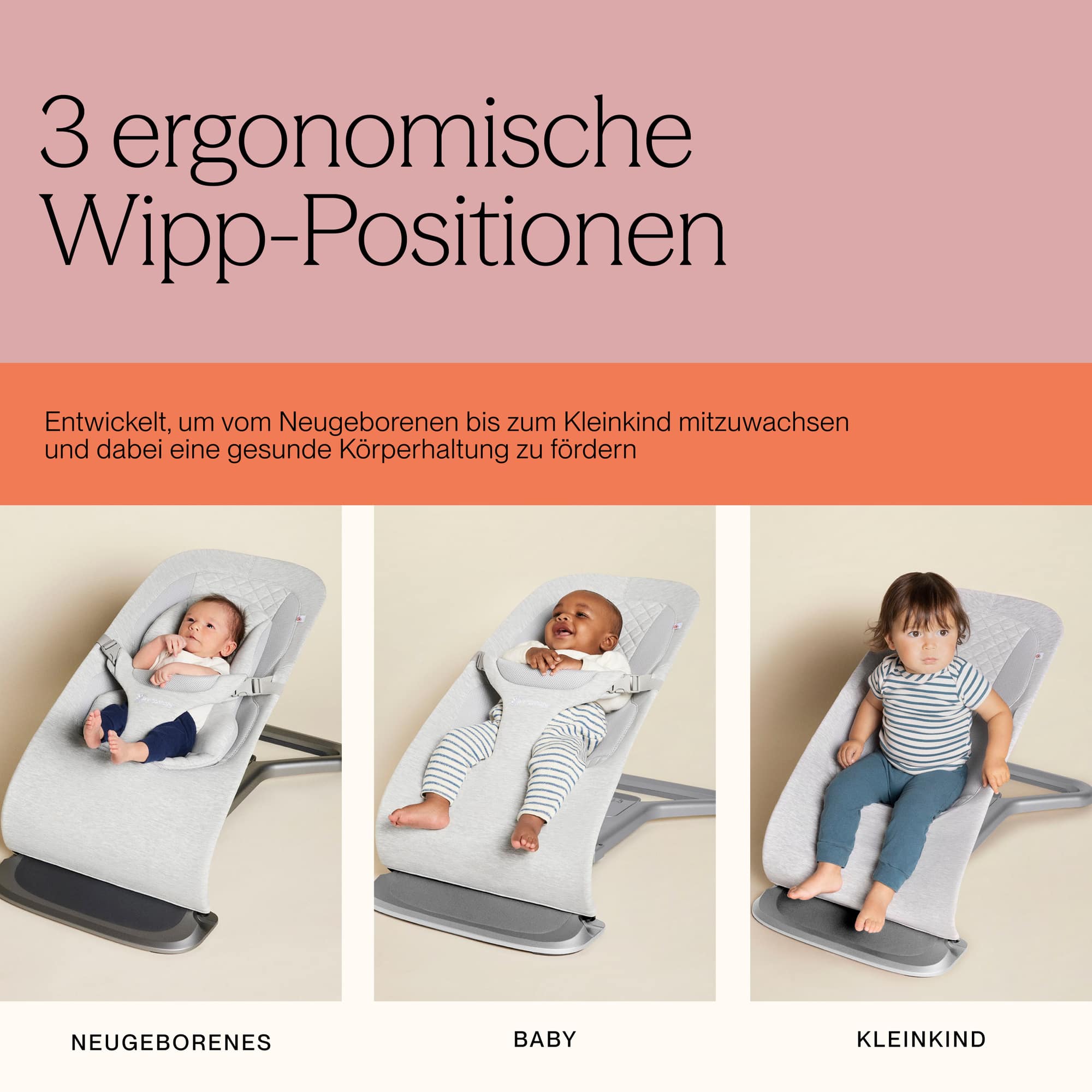 Wippen, ERGObaby, Grün – Produktansicht