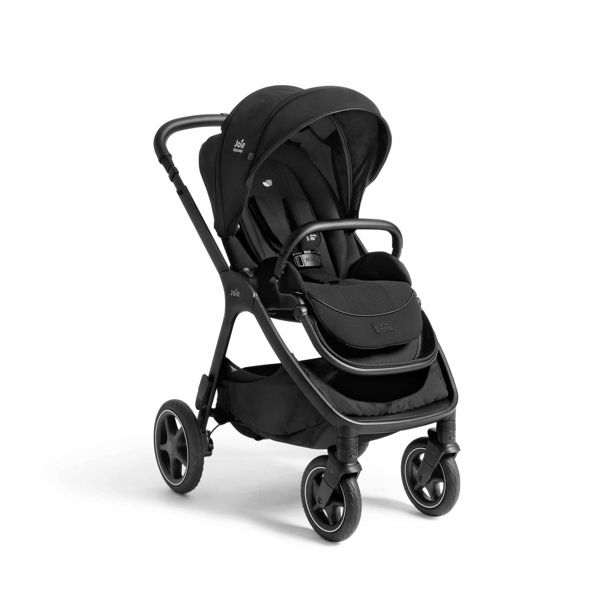 Kombi-Kinderwagen, Joie signature, Schwarz – Besonderheit: Mesh-Einsätze und Allwetterverdeck bieten idealen Schutz bei jedem Wetter
