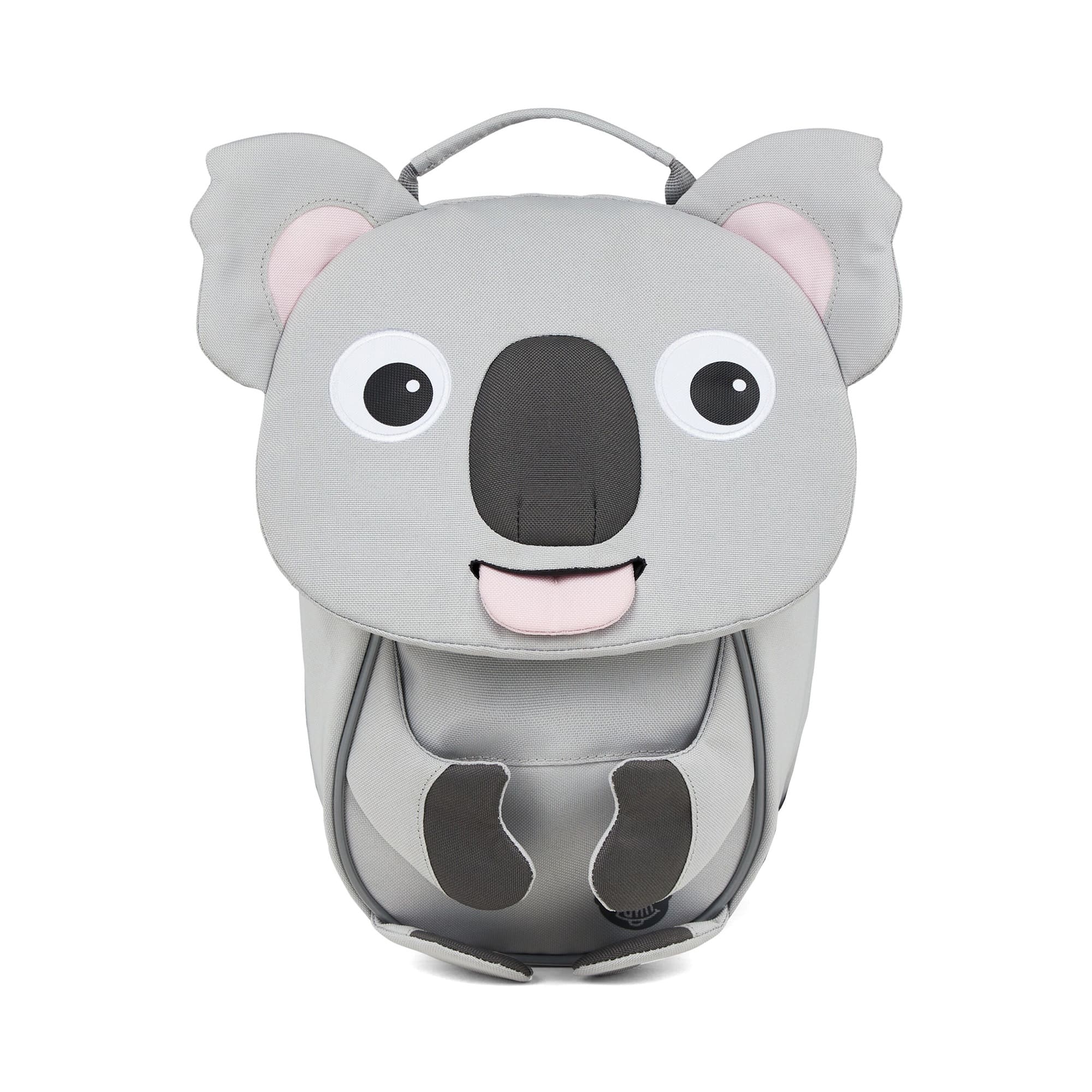 Kinderrucksäcke, Affenzahn, Grau – Besonderheit: höhen- und weitenverstellbarer Brustgurt für eine ideale Anpassung an den Körper