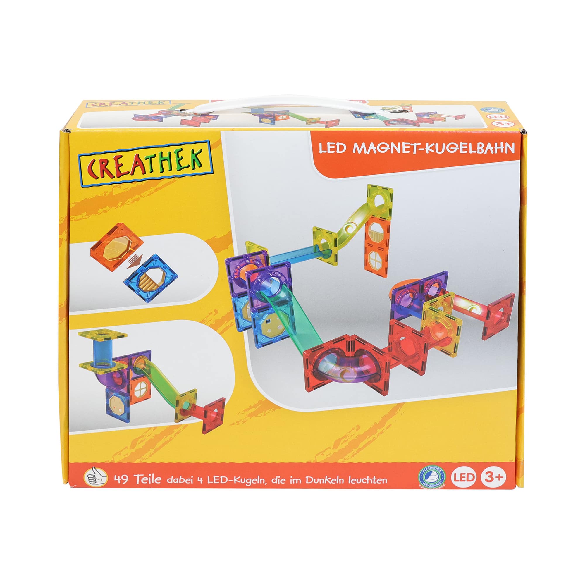 Kugelbahn, Creathek, Mehrfarbig – Produktansicht