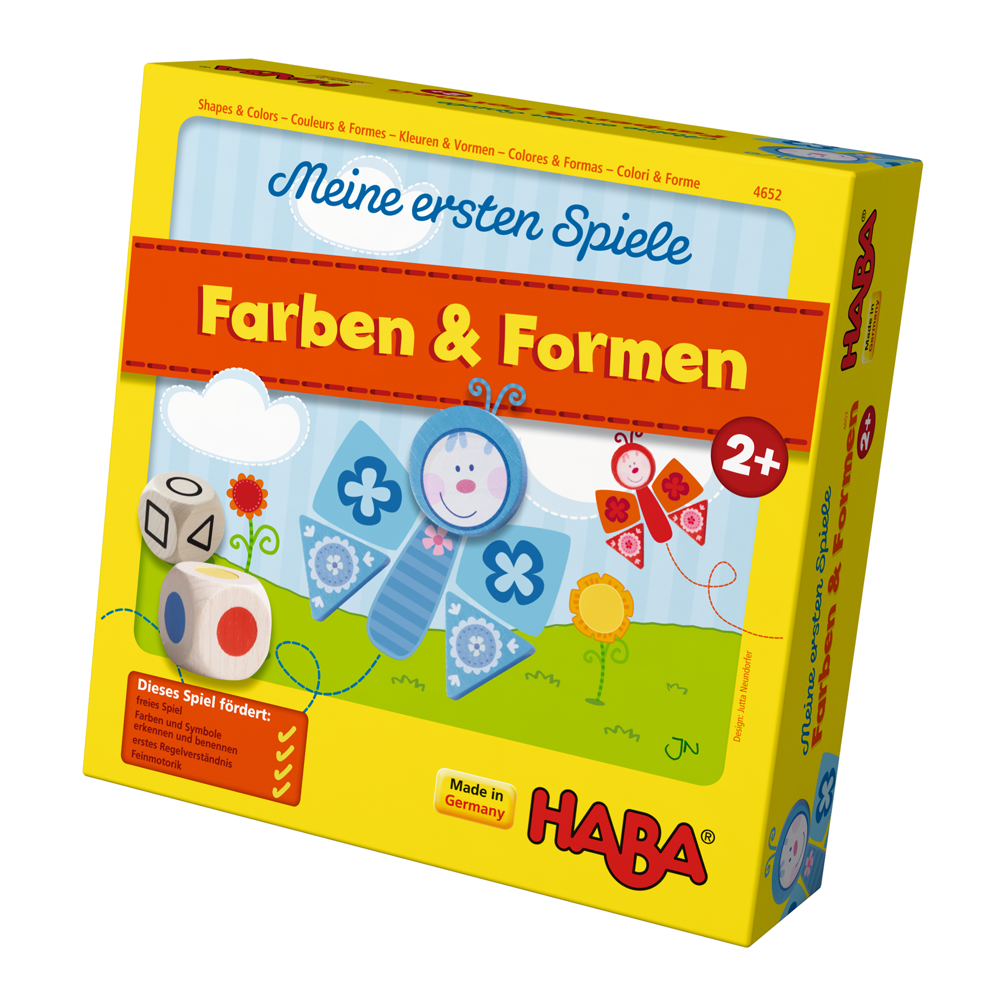 Meine ersten Spiele - Farben & Formen HABA Mehrfarbig 2000537397701 5
