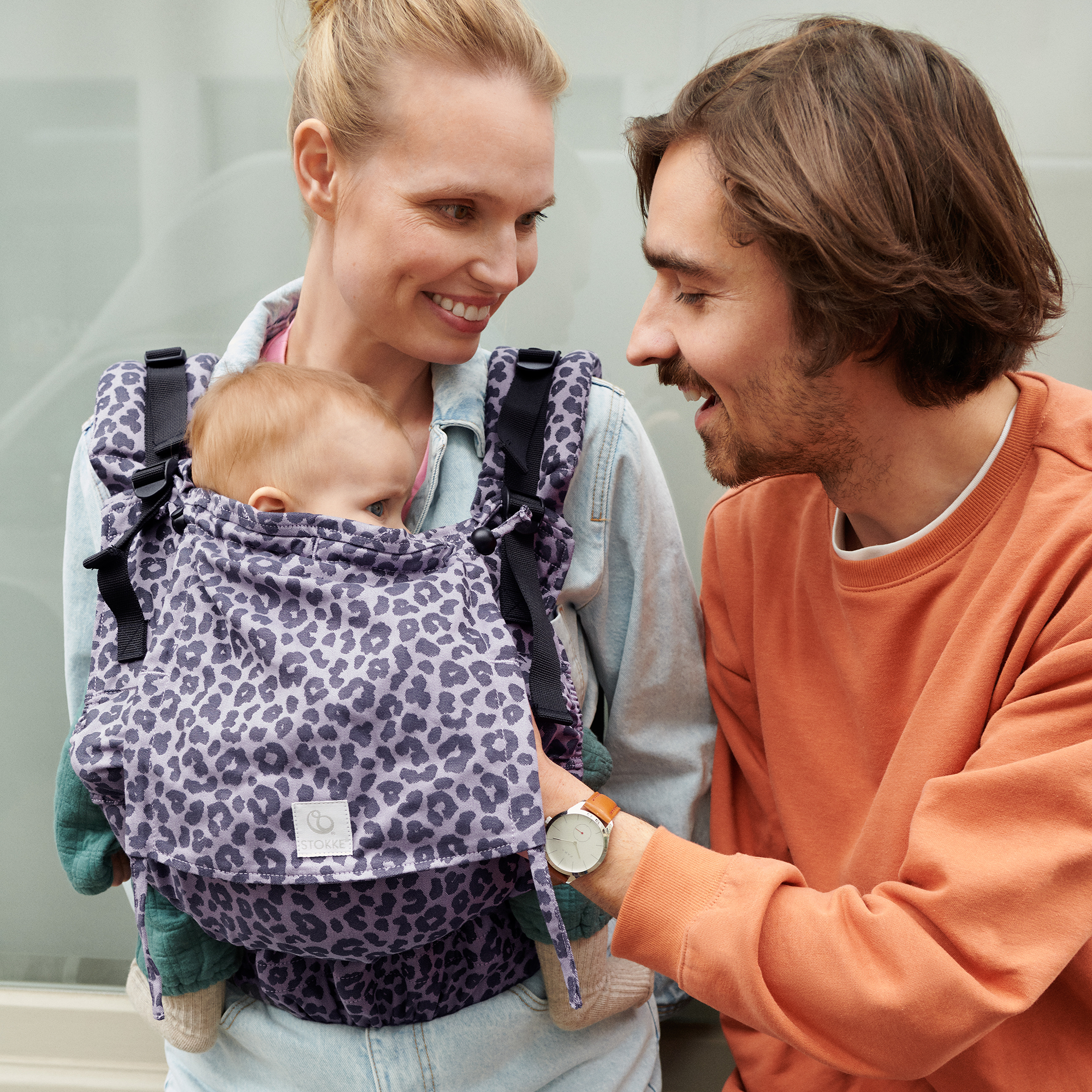 Babytragen, STOKKE, Mehrfarbig – Produktansicht
