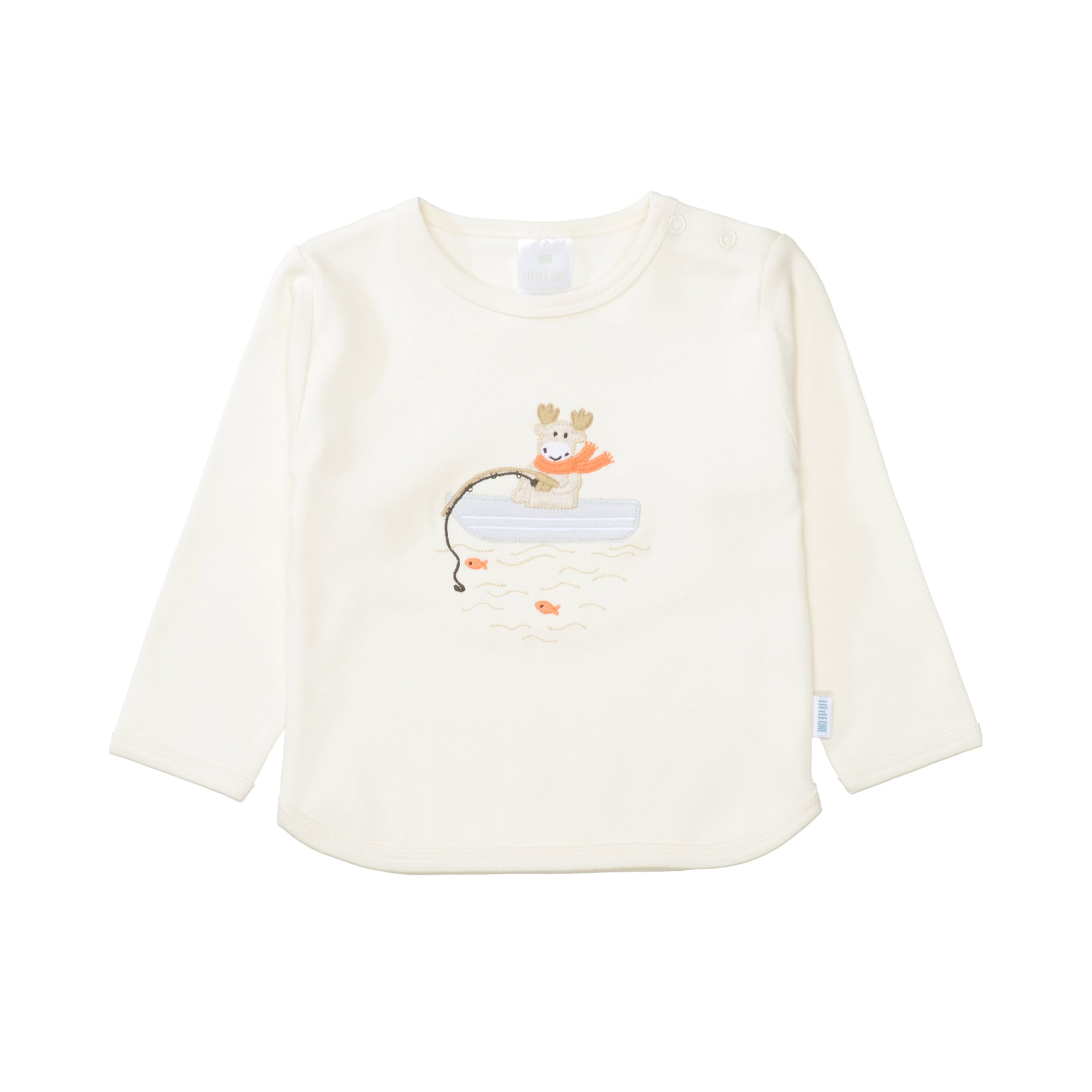 Langarmshirts, LITTLE ONE, Weiß – Produktansicht