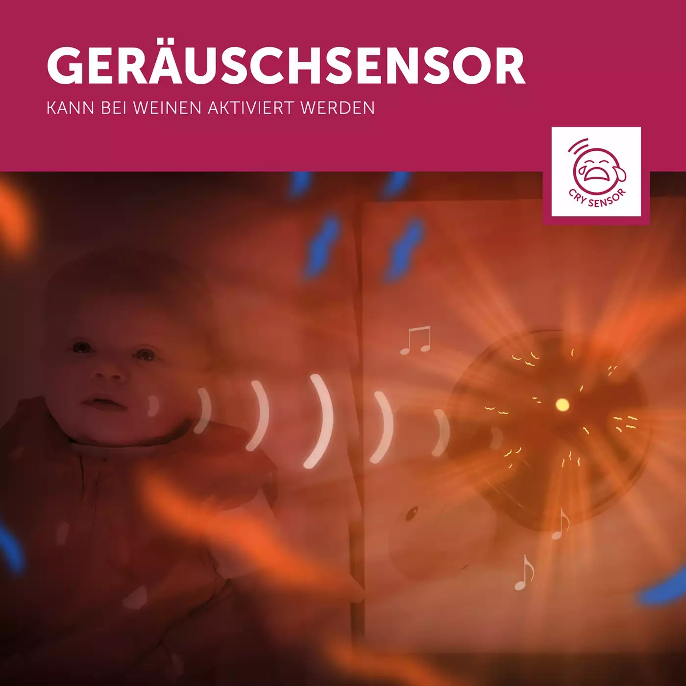Nachtlichter, ZAZU, Grau – Produktansicht
