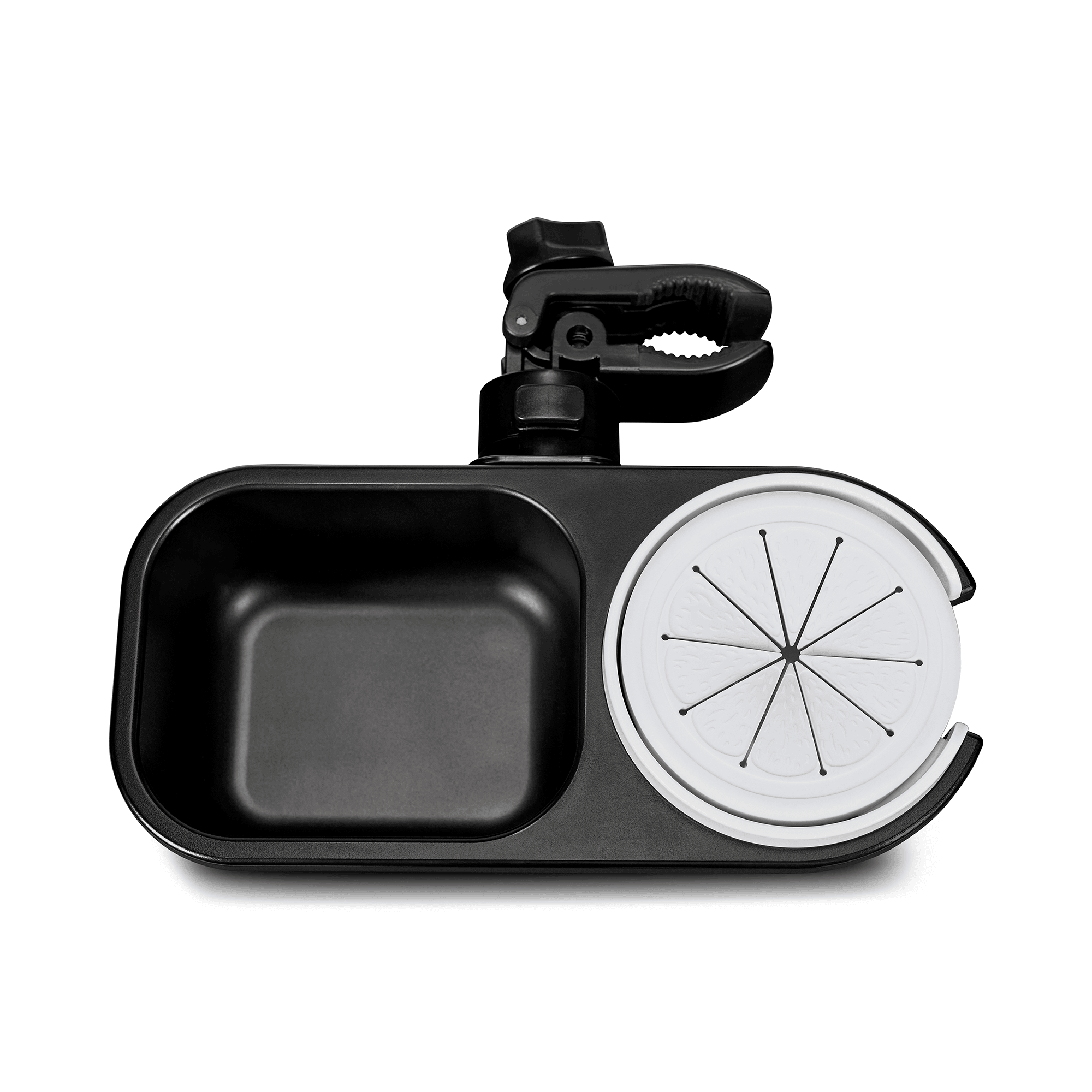 Kinderwagen Zubehör, MOON, Schwarz – Besonderheit: Kombination aus Getränkehalter und Snackbox