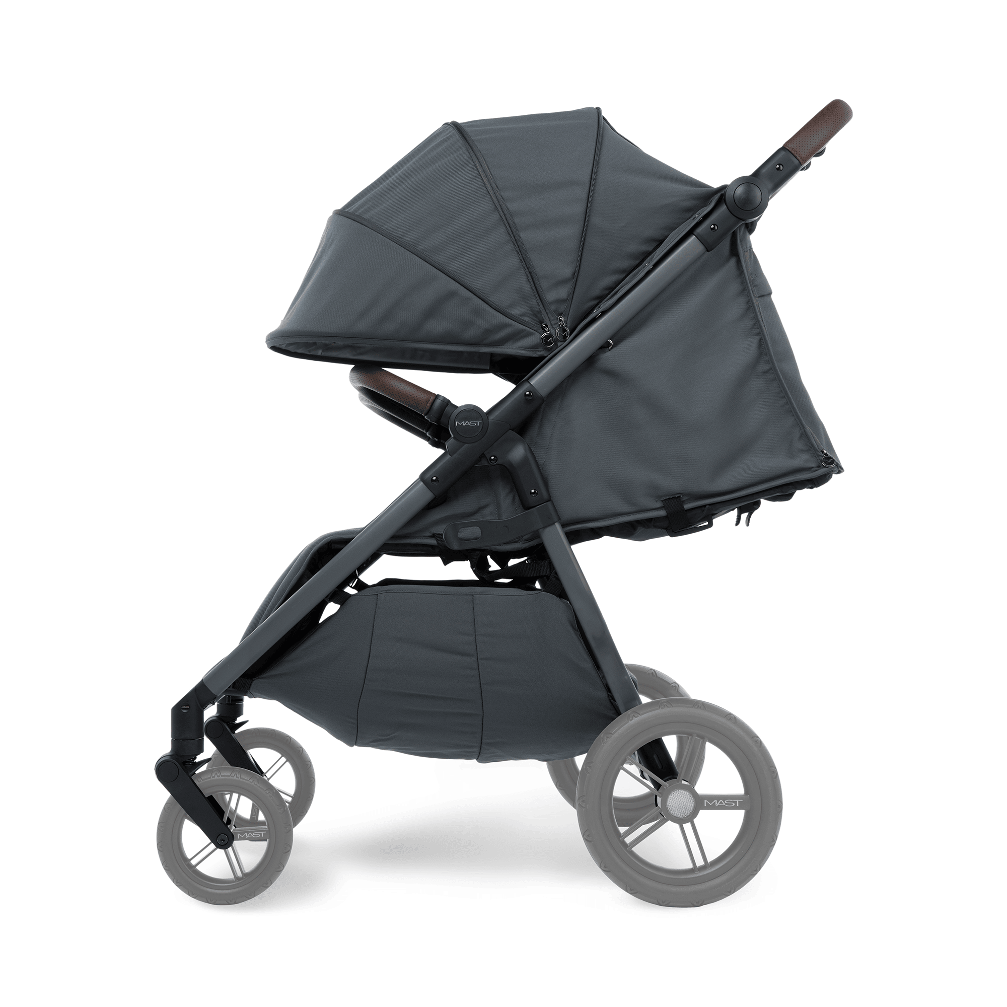 Kombi-Kinderwagen, MAST, Grün – Produktansicht