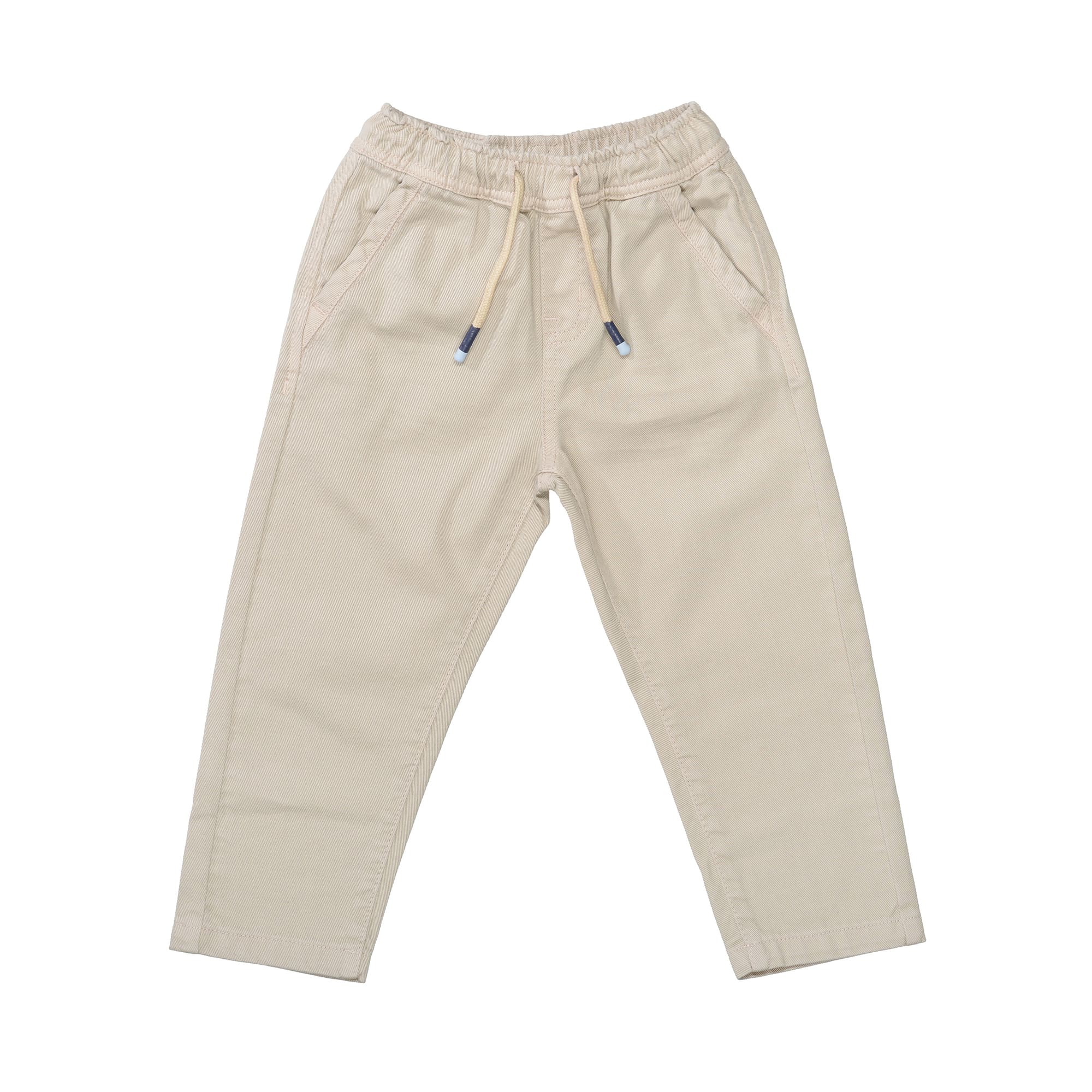 Lange Hosen, BASEFIELD, Beige – Besonderheit: aus 98% Baumwolle