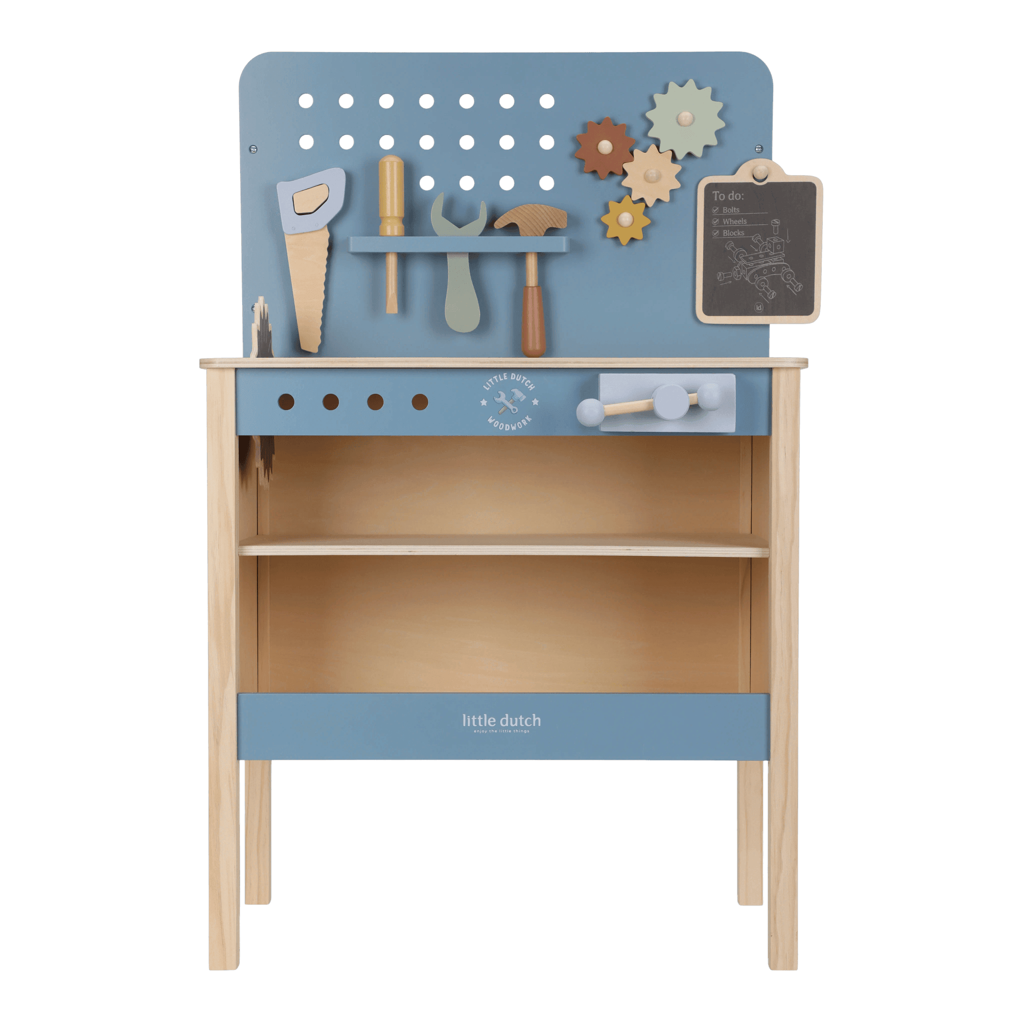 Kinderwerkbank, LITTLE DUTCH, Blau – Produktansicht