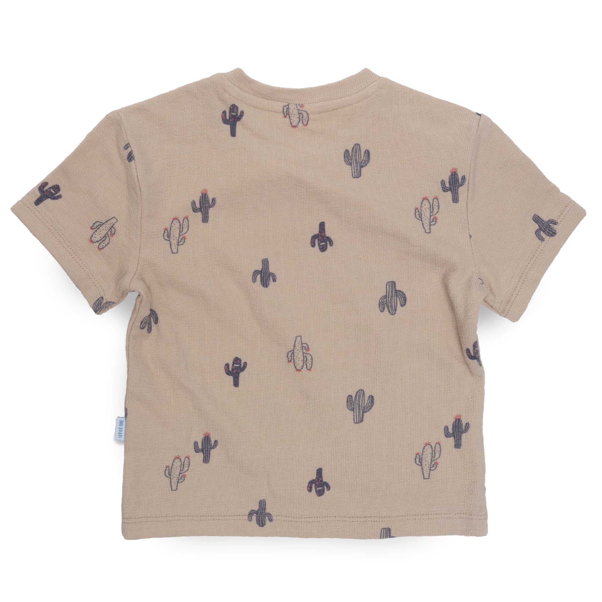 Kurzarmshirts, LITTLE ONE, Beige – Besonderheit: aus 100% Baumwolle