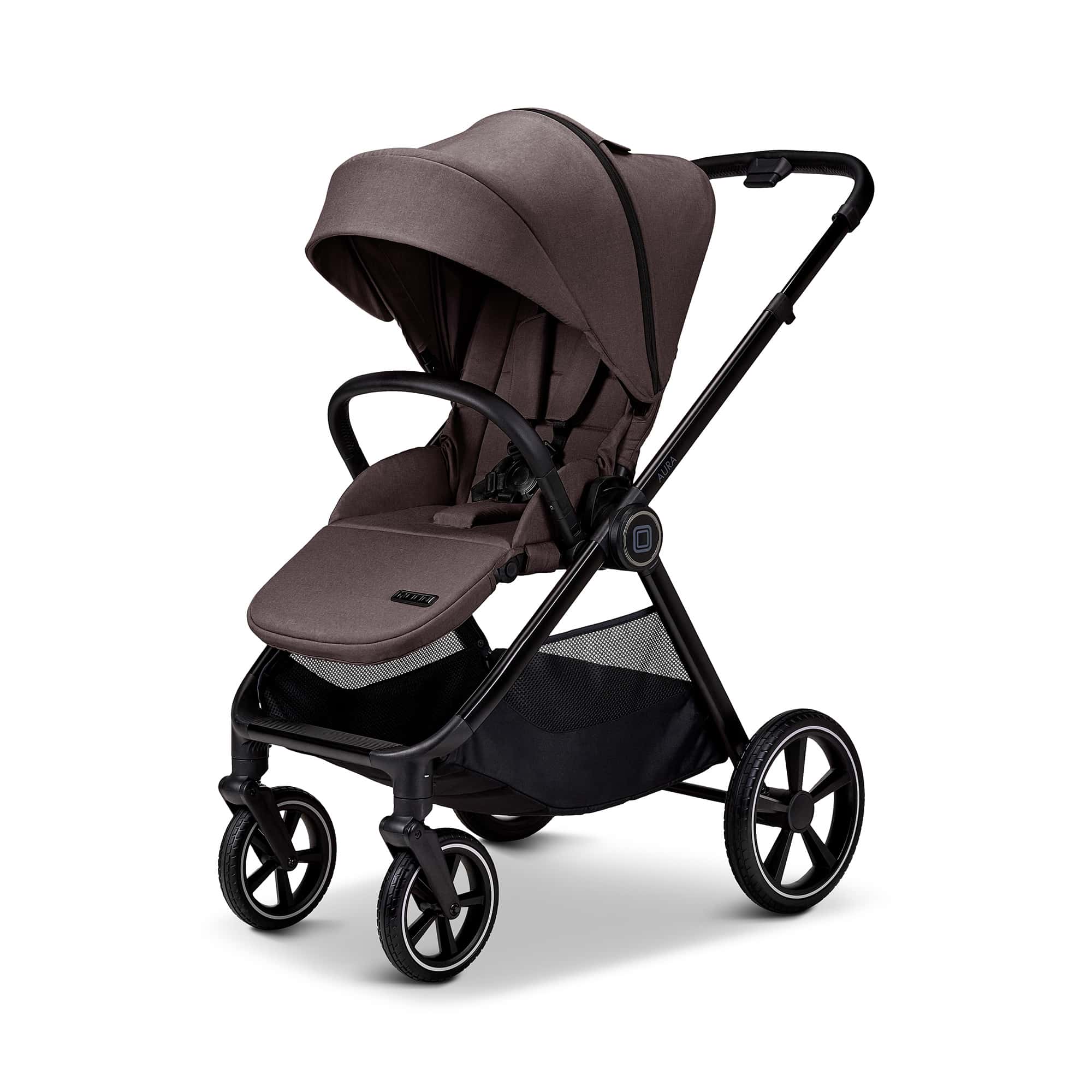 Kombi-Kinderwagen, MOON, Braun – Produktansicht